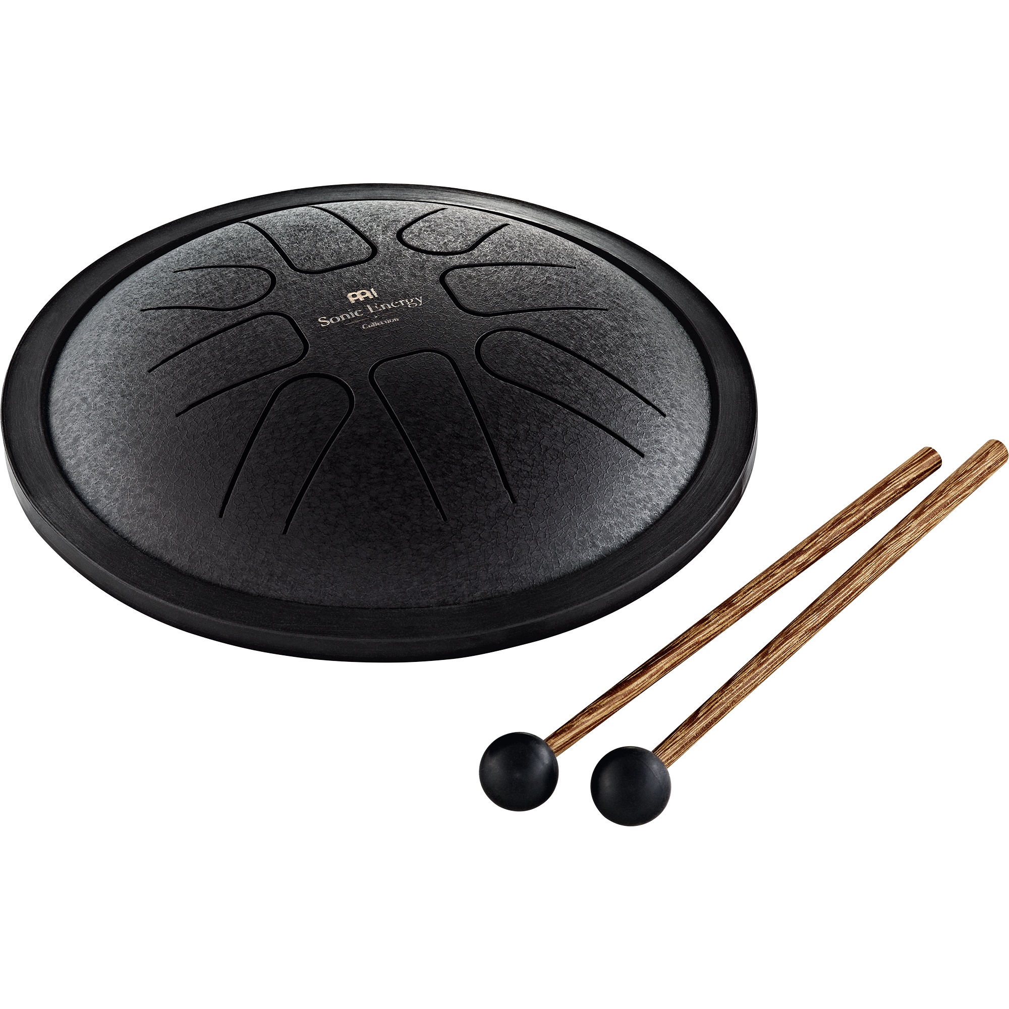 MEINL Sonic Energy Small Steel Tongue Drum F Moll, 8 Töne - schwarz  7"/18 cm