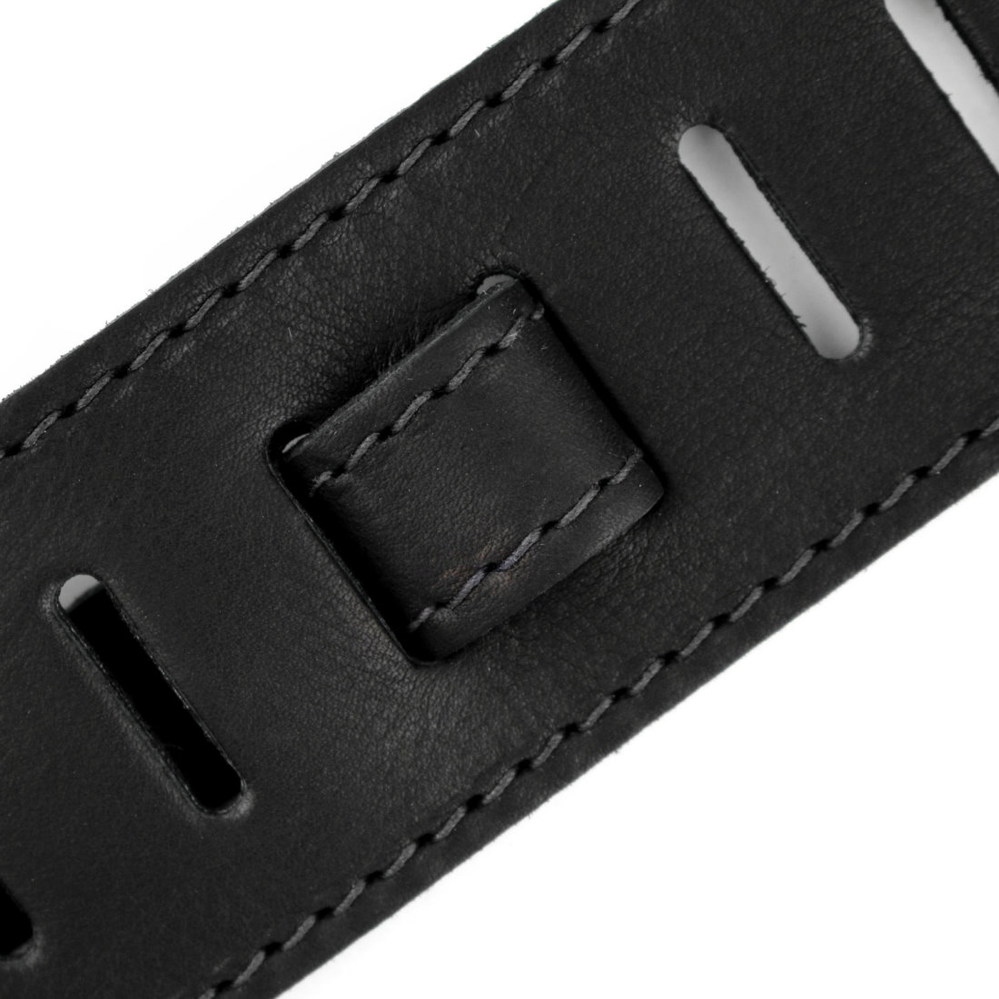 Richter Gitarrengurt 1390 Raw II Nappa Black