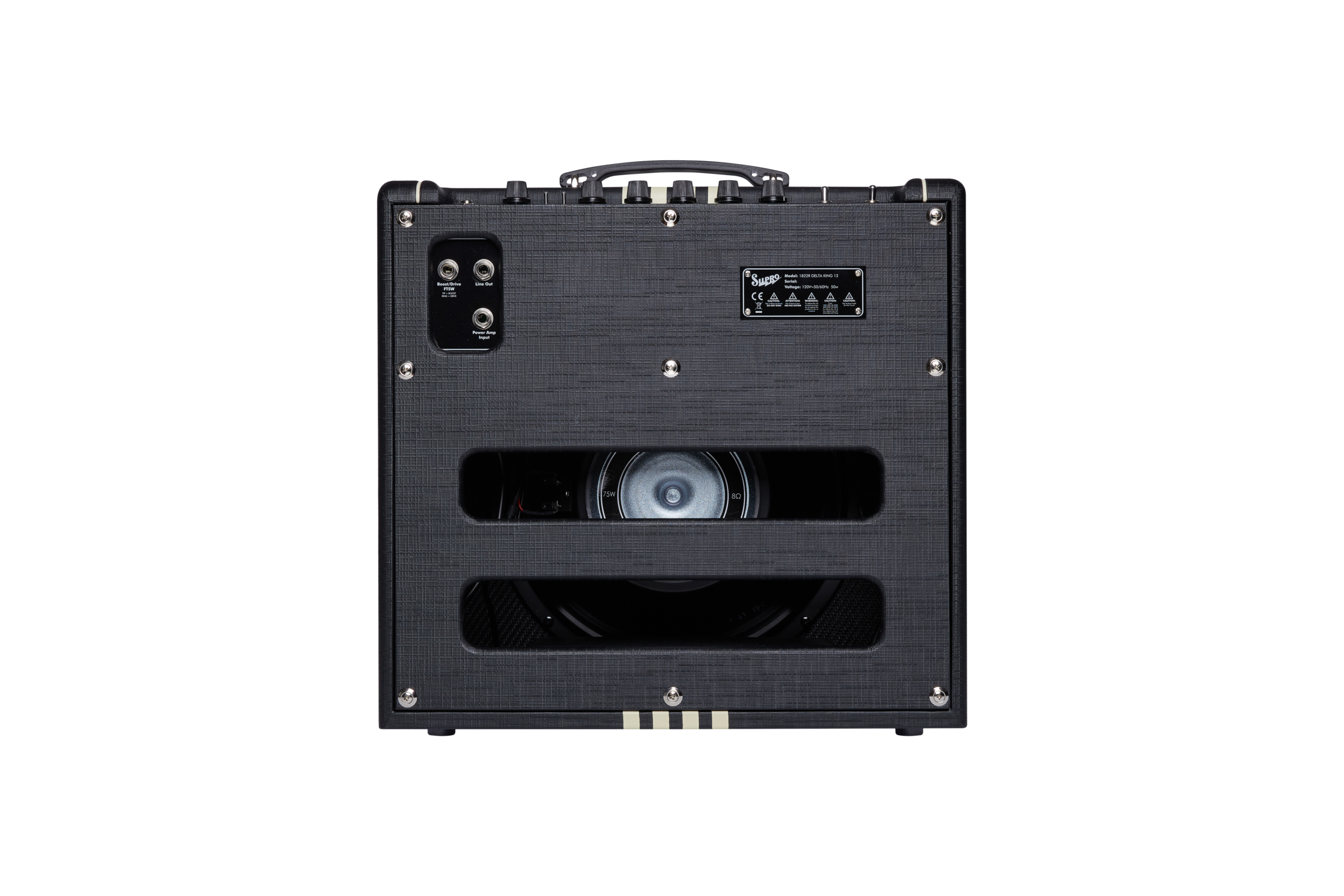 Supro Delta King 12 Black/Cream