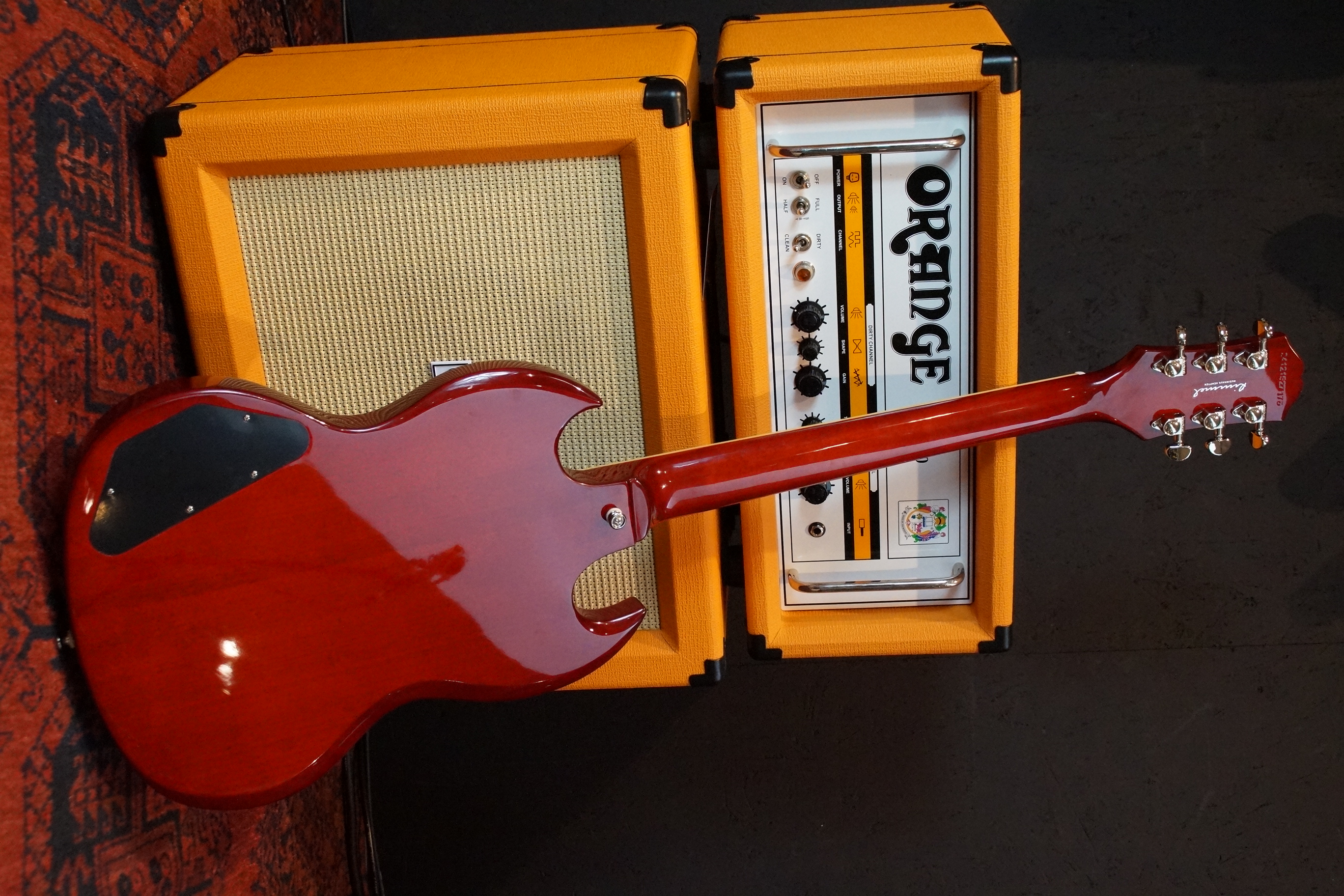 Epiphone SG Standard Heritage Cherry inklusive Tasche