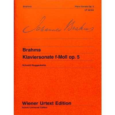 Brahms - Sonate F-Moll OP 5