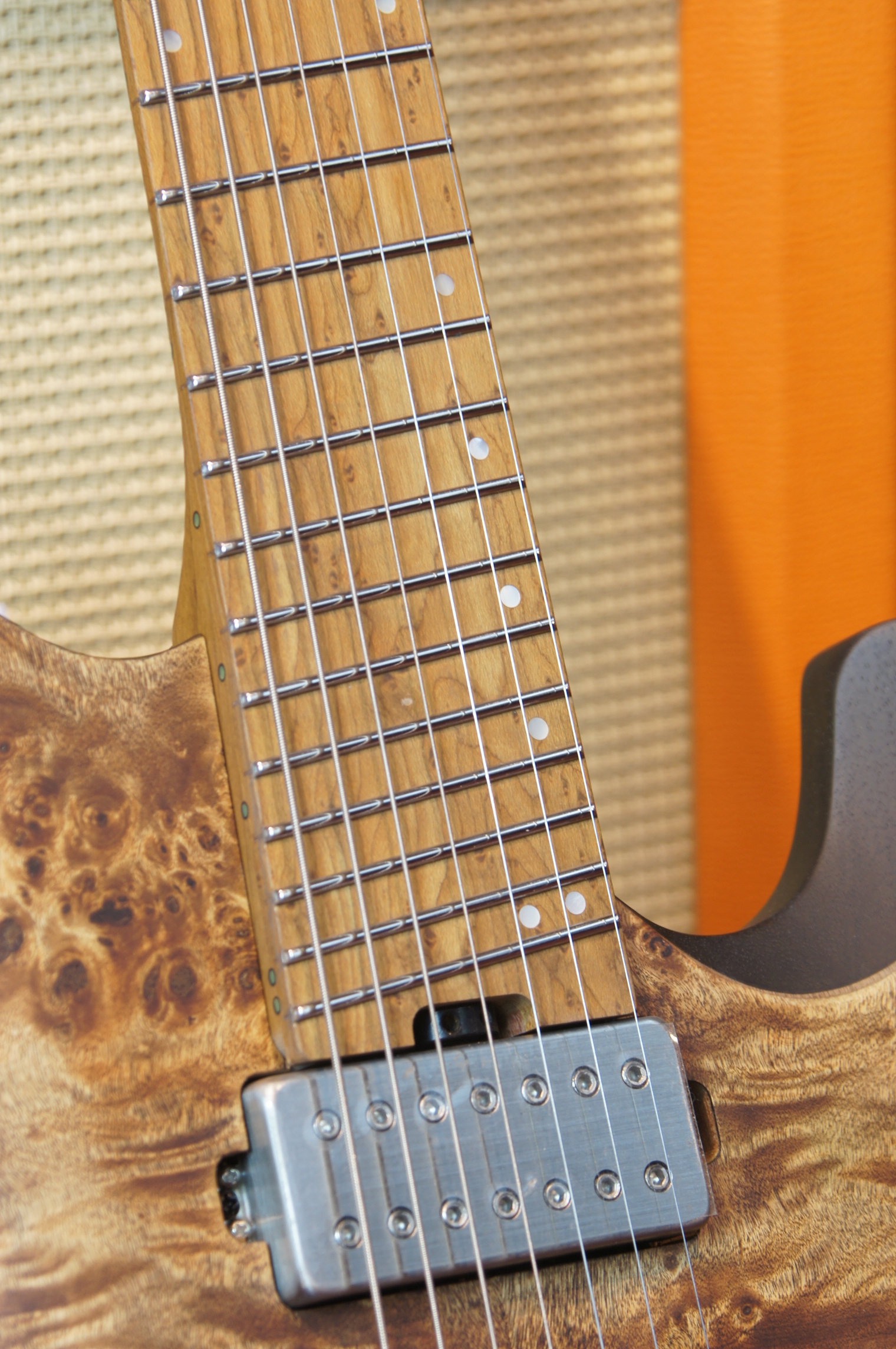 IBANEZ Quest 7-Str Antique Brown Stained, incl. Gigbag - B-Stock