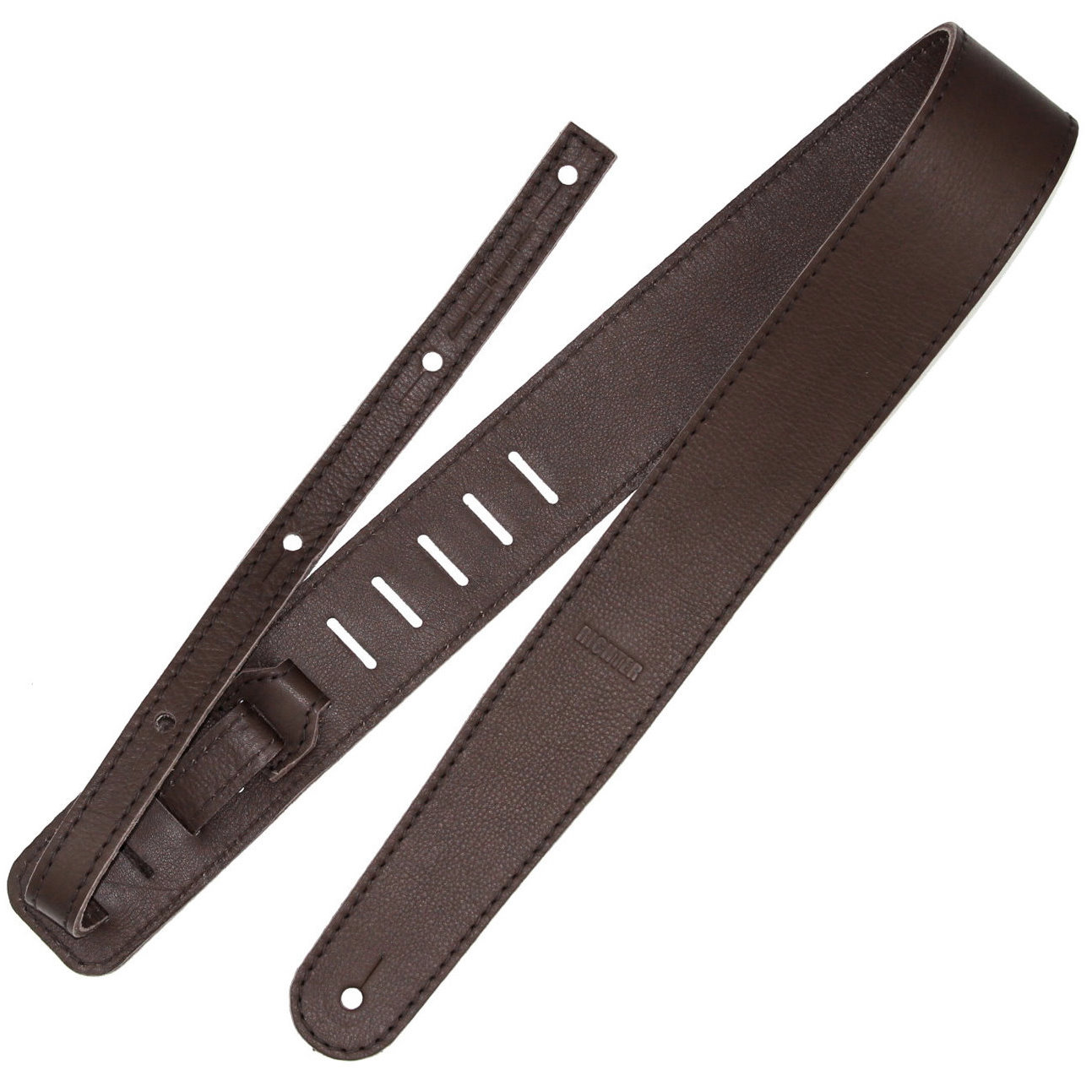 Richter Gitarrengurt 1391 Raw II Nappa Brown