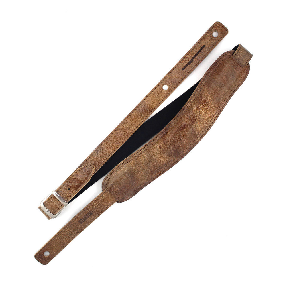 Richter Gitarrengurt 1044 Slim Deluxe Worn Natural short