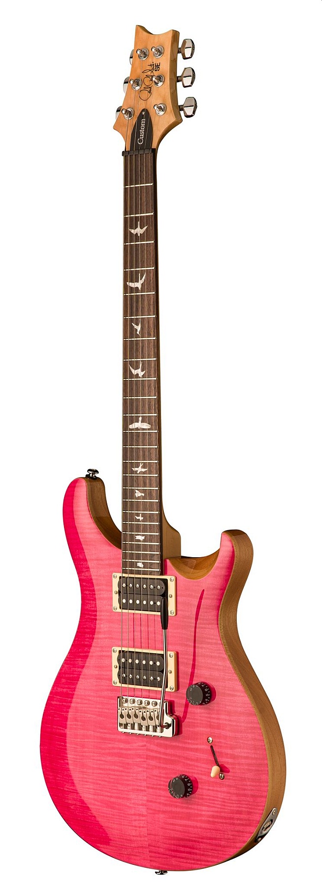 PRS 2021 SE Custom 24 - Bonnie Pink inklusive Gigbag