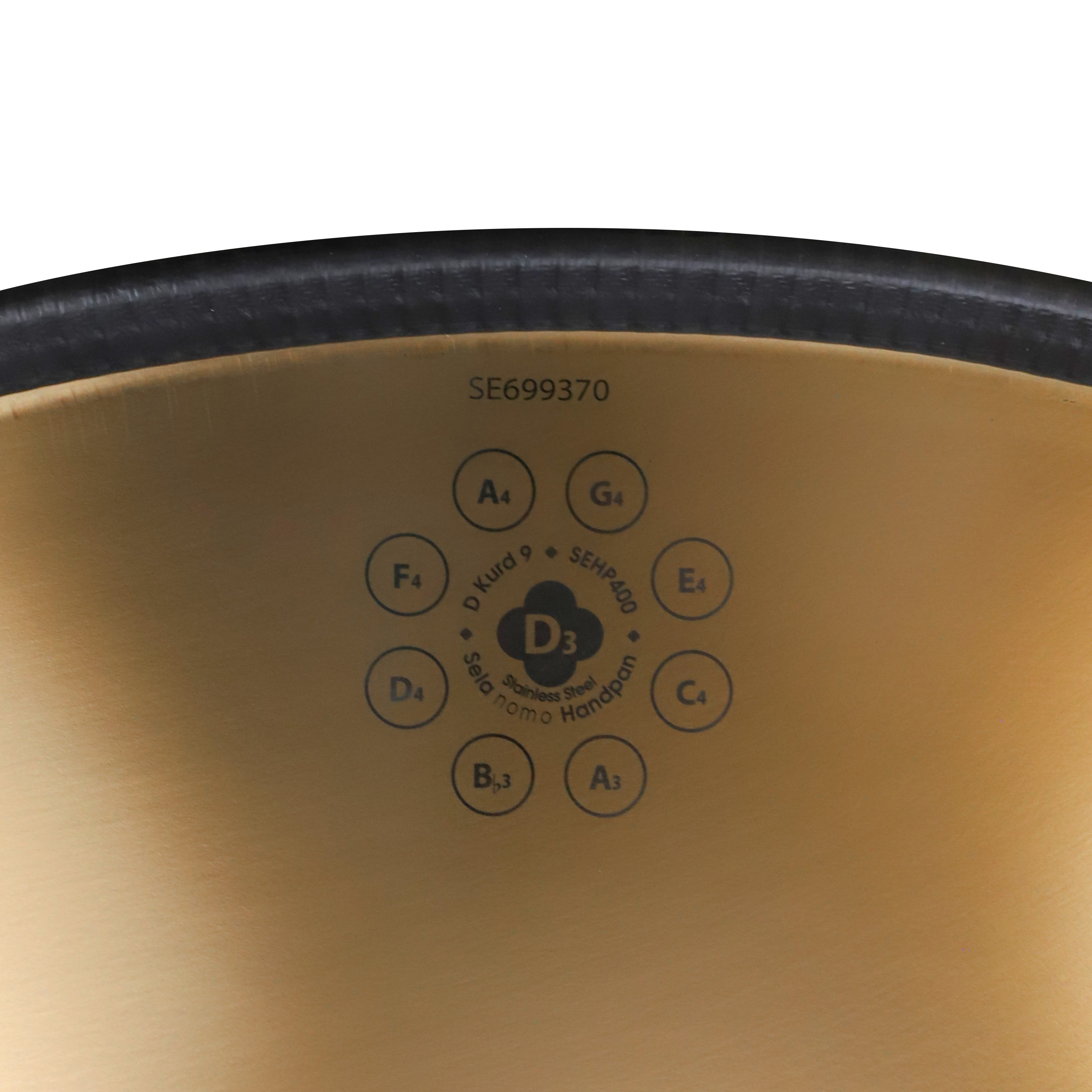 Sela SEHP400 Nomo Handpan D Kurd 9 Töne inklusive Tasche