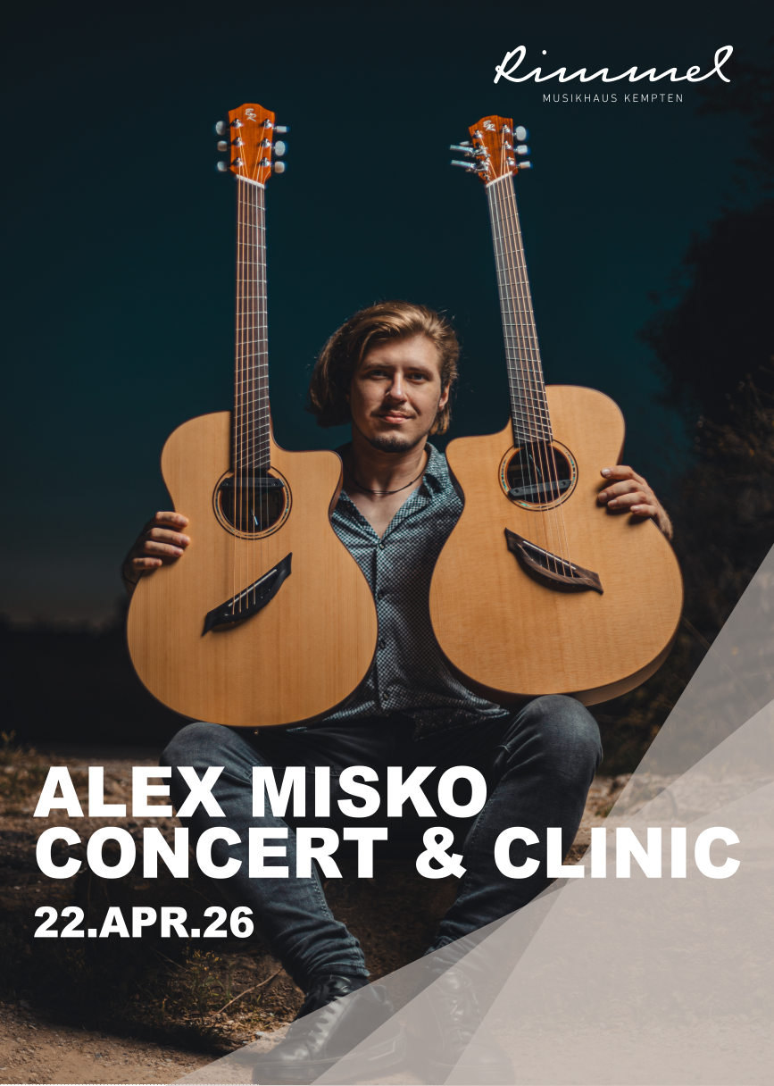 Alex Misko - Concert & Clinic - 22.APR.26 - 19:30h