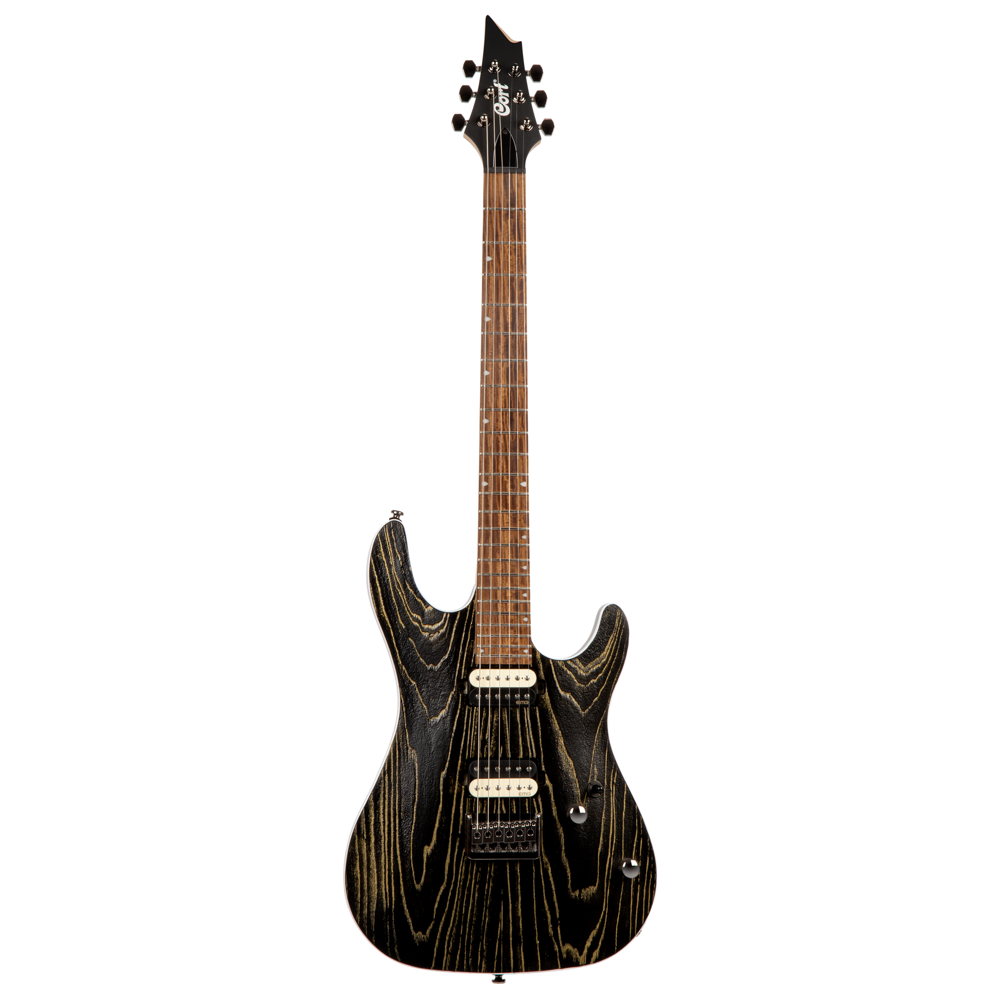 Cort E-Gitarre KX300 Etched Black Gold