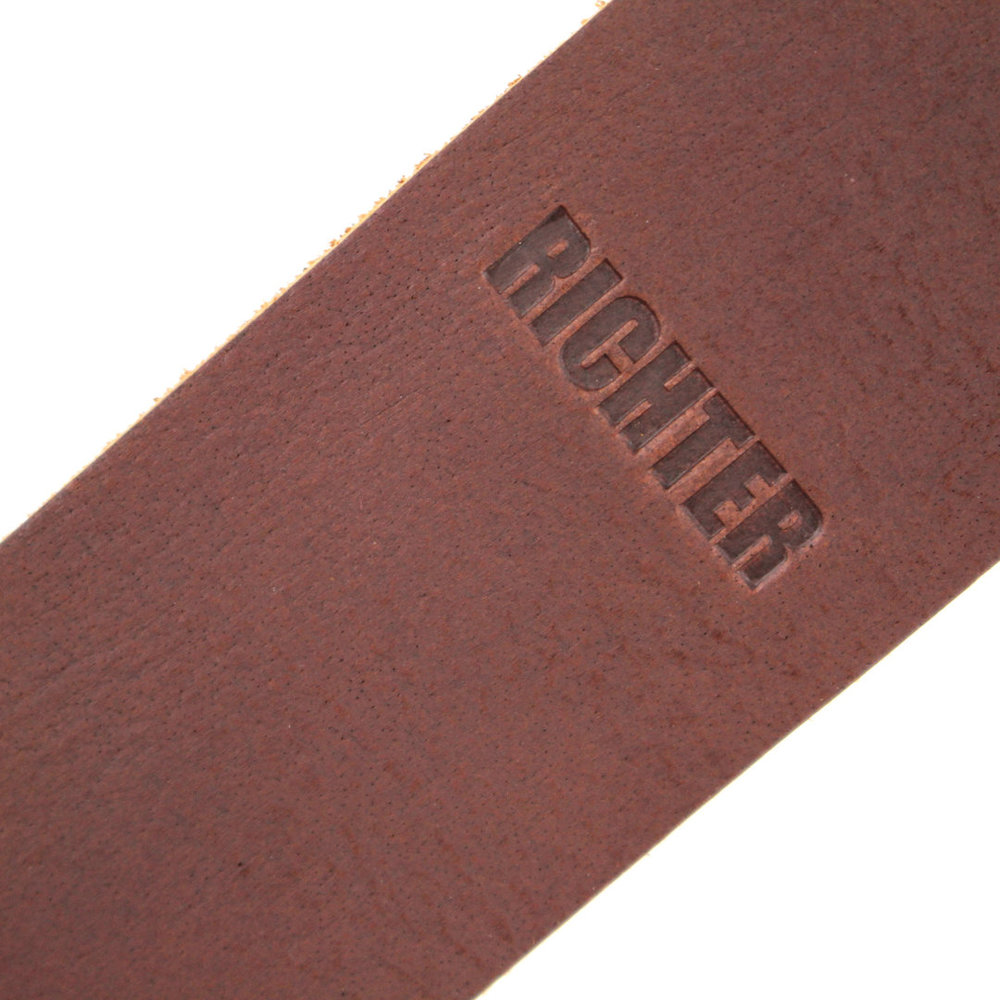 Richter Gitarrengurt 1151 Raw I Punch Brown