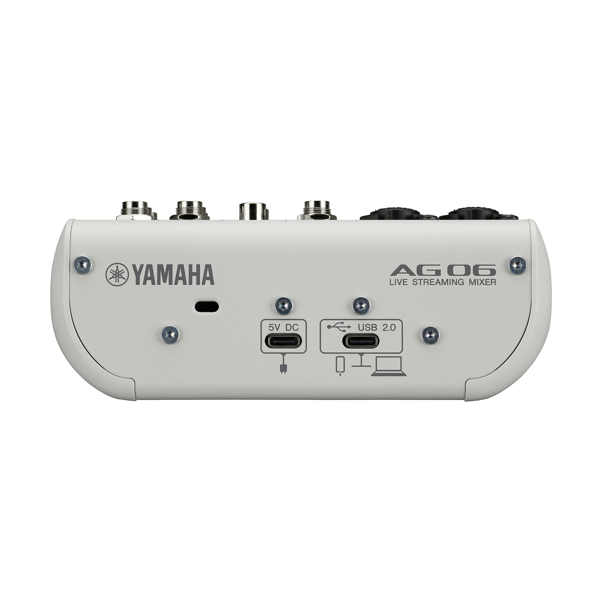 Yamaha AG06 MK2 White USB Recording und Live Streaming Mischpult