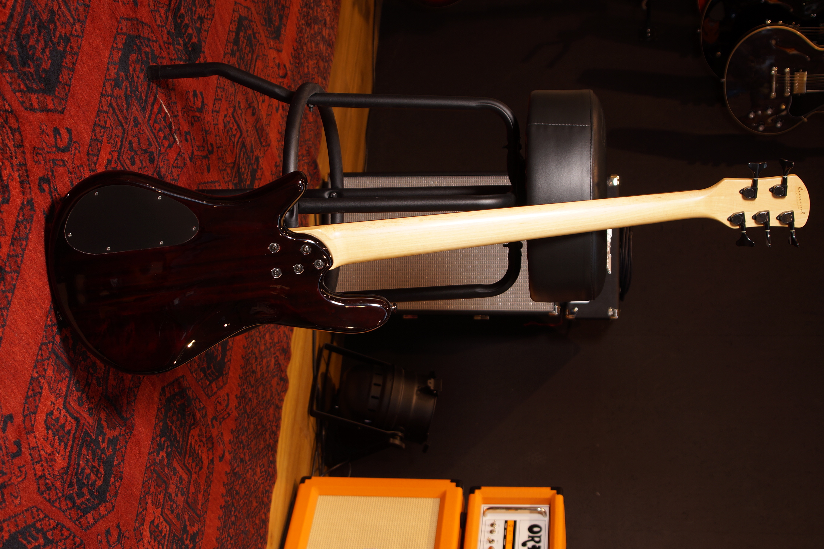 Spector Euro 5 transparent red fade mit Gigbag gebraucht