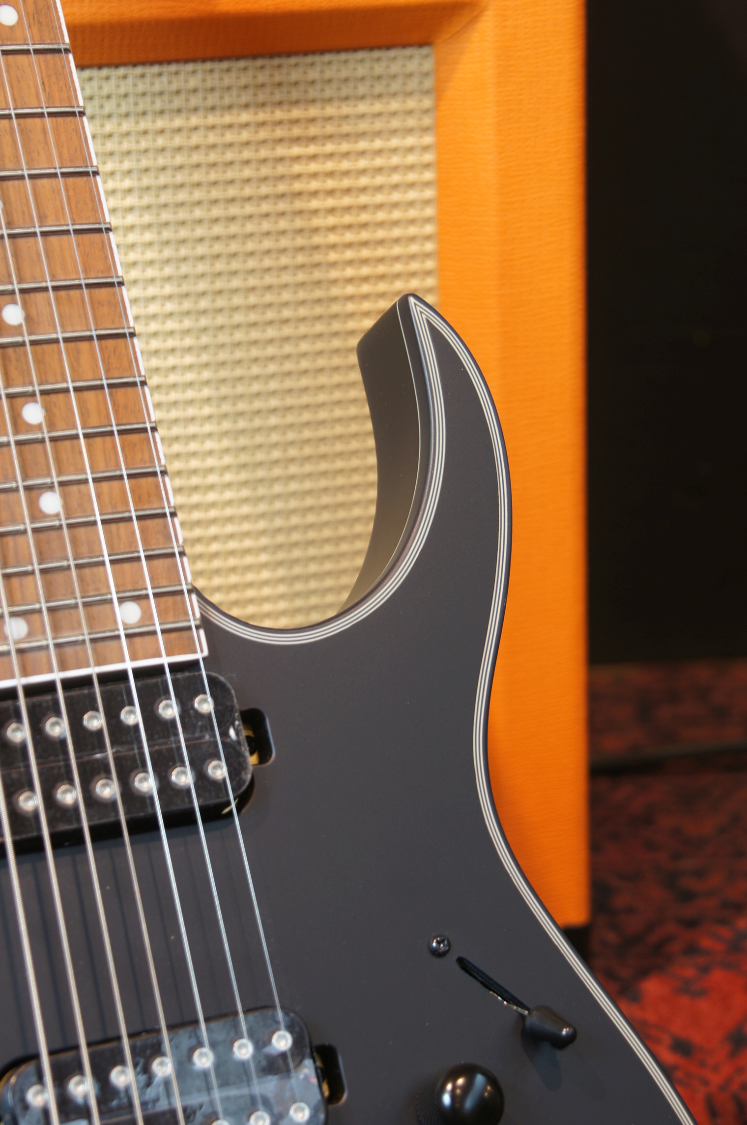 IBANEZ RG 7-Str Black Flat - B-Stock