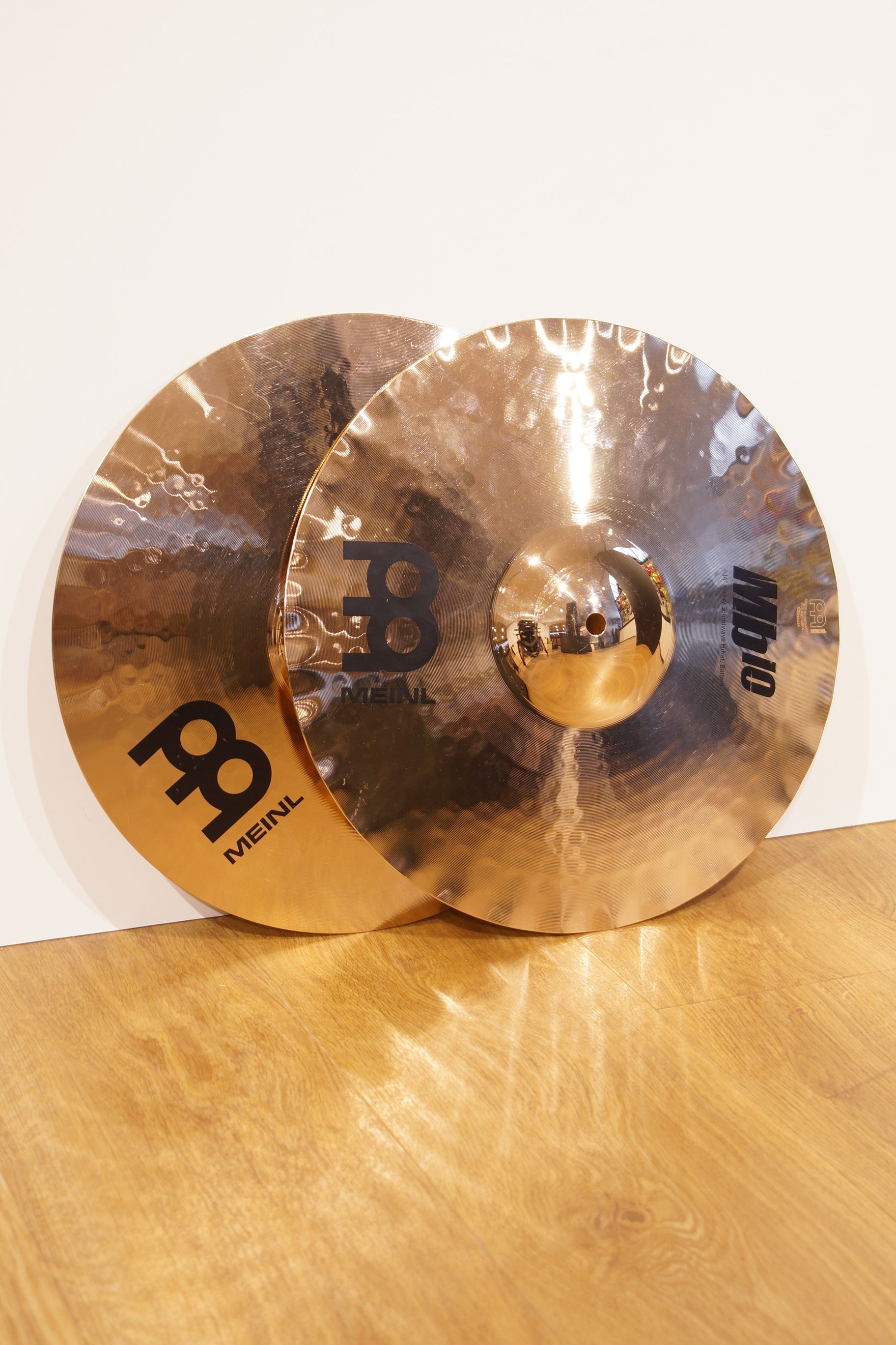 Meinl Cymbal MB10 14" HiHat soundwave heavy