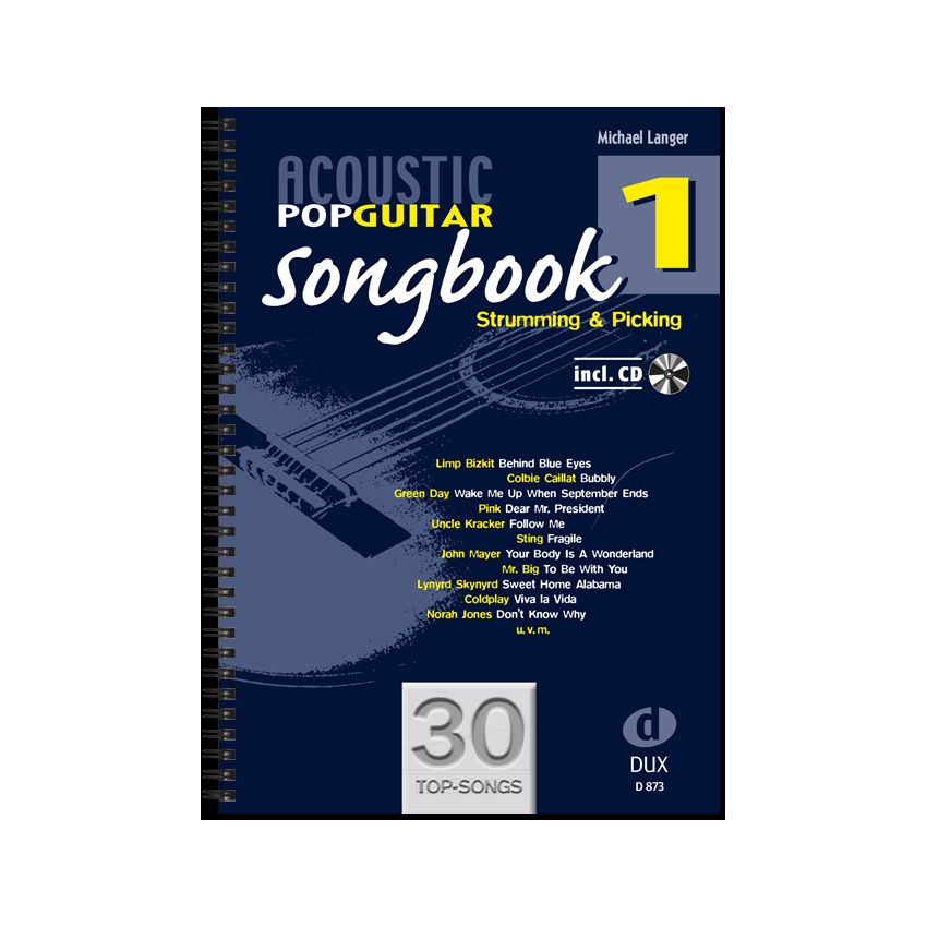 Acoustic Pop Guitar Songbook vol.1 (+Online Audio)