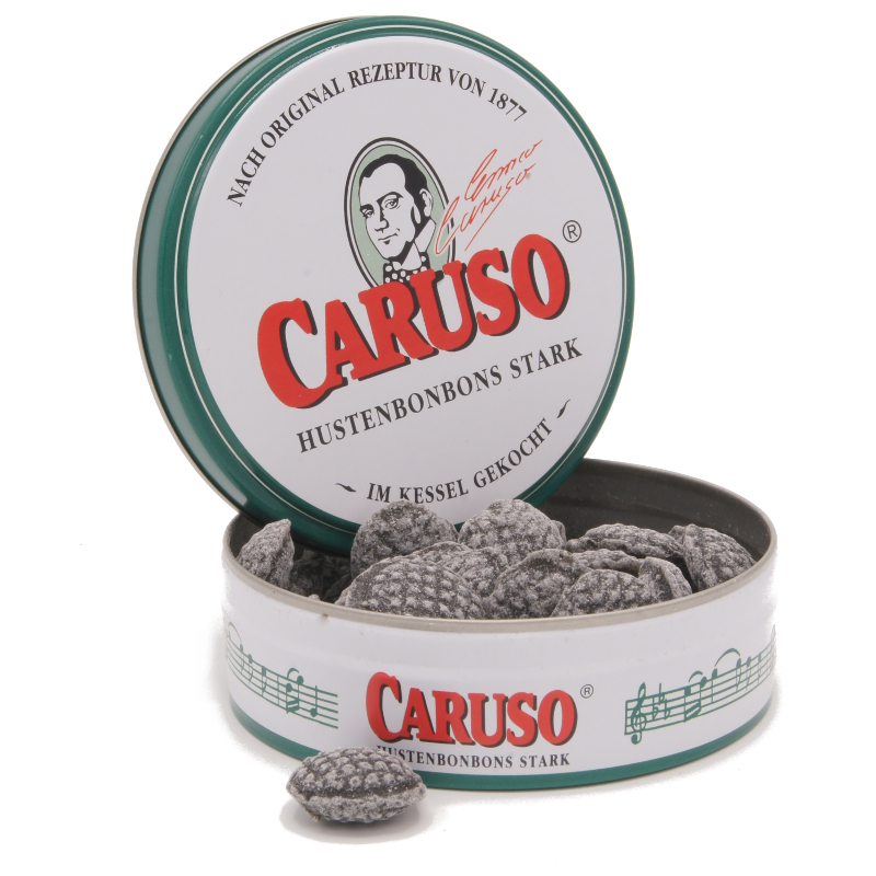 Caruso Hustenbonbons Box 60g  (5,83€/100g)