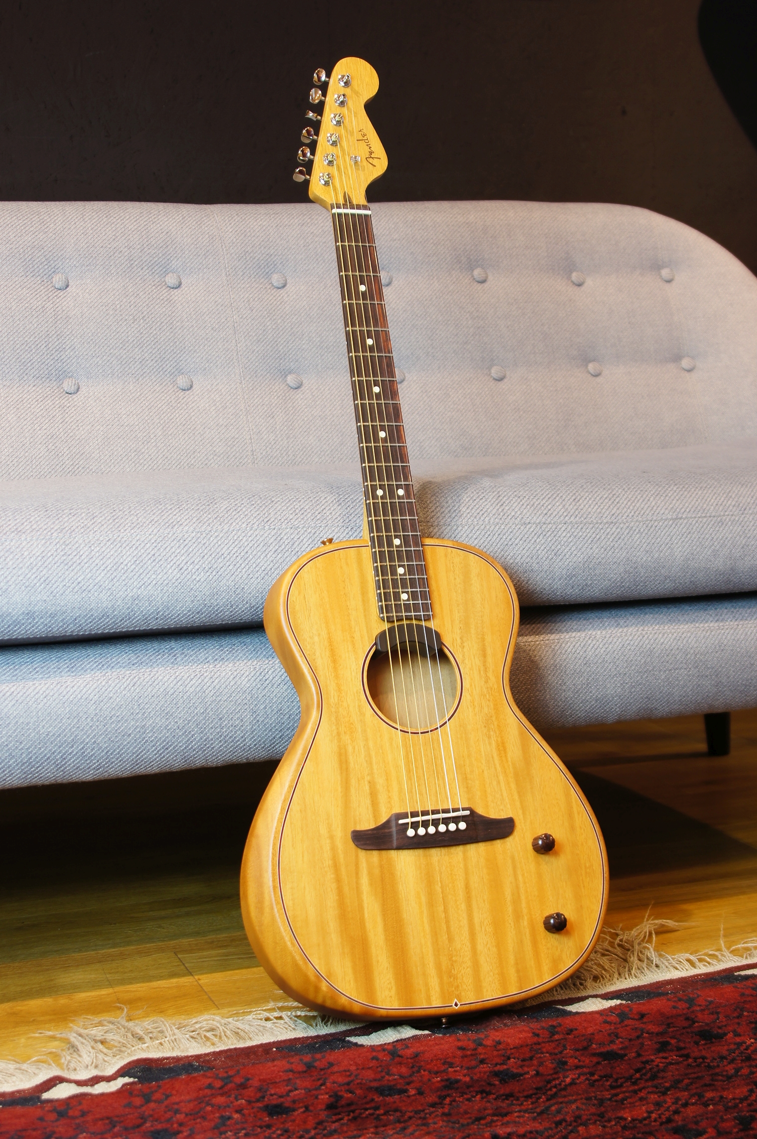 Fender Highway Series™ Parlor, Rosewood Fingerboard, All-Mahogany