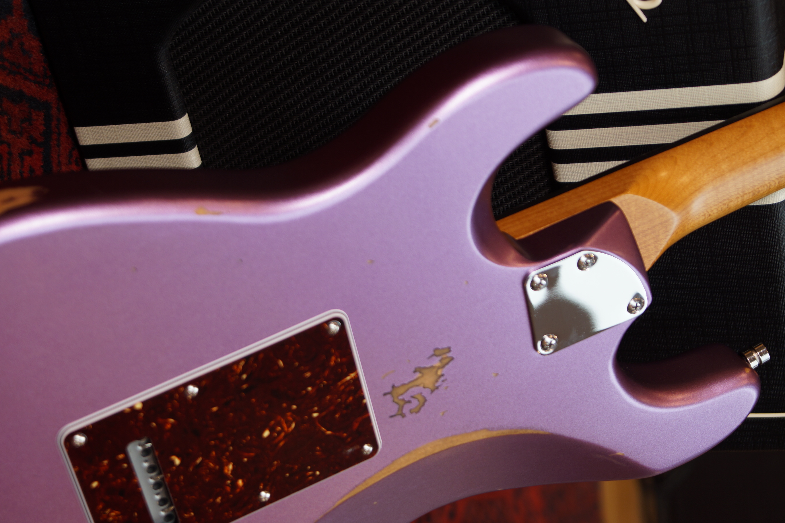 Patina Guitars PS-7 PP R Purple Relic