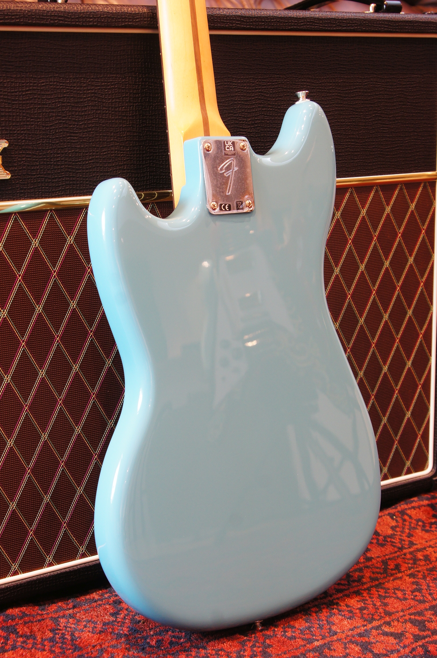 Fender Player II Mustang® Bass PJ, Rosewood Fingerboard, Aquatone Blue