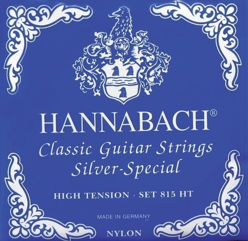 Hannabach 815 HT Silver Special - High Tension blau
