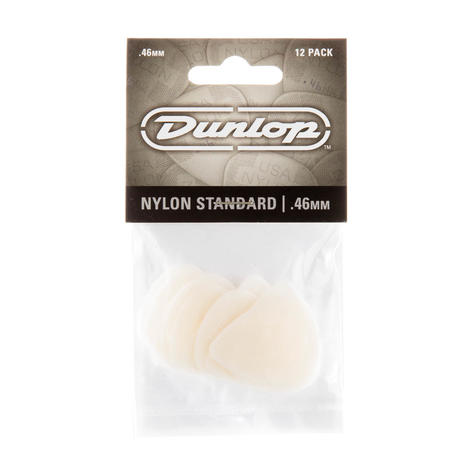 Dunlop Plectrum Nylon Standard 0,46mm 12 Stk