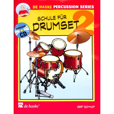 Schule für Drumset Band 2 (+Online Audio)
