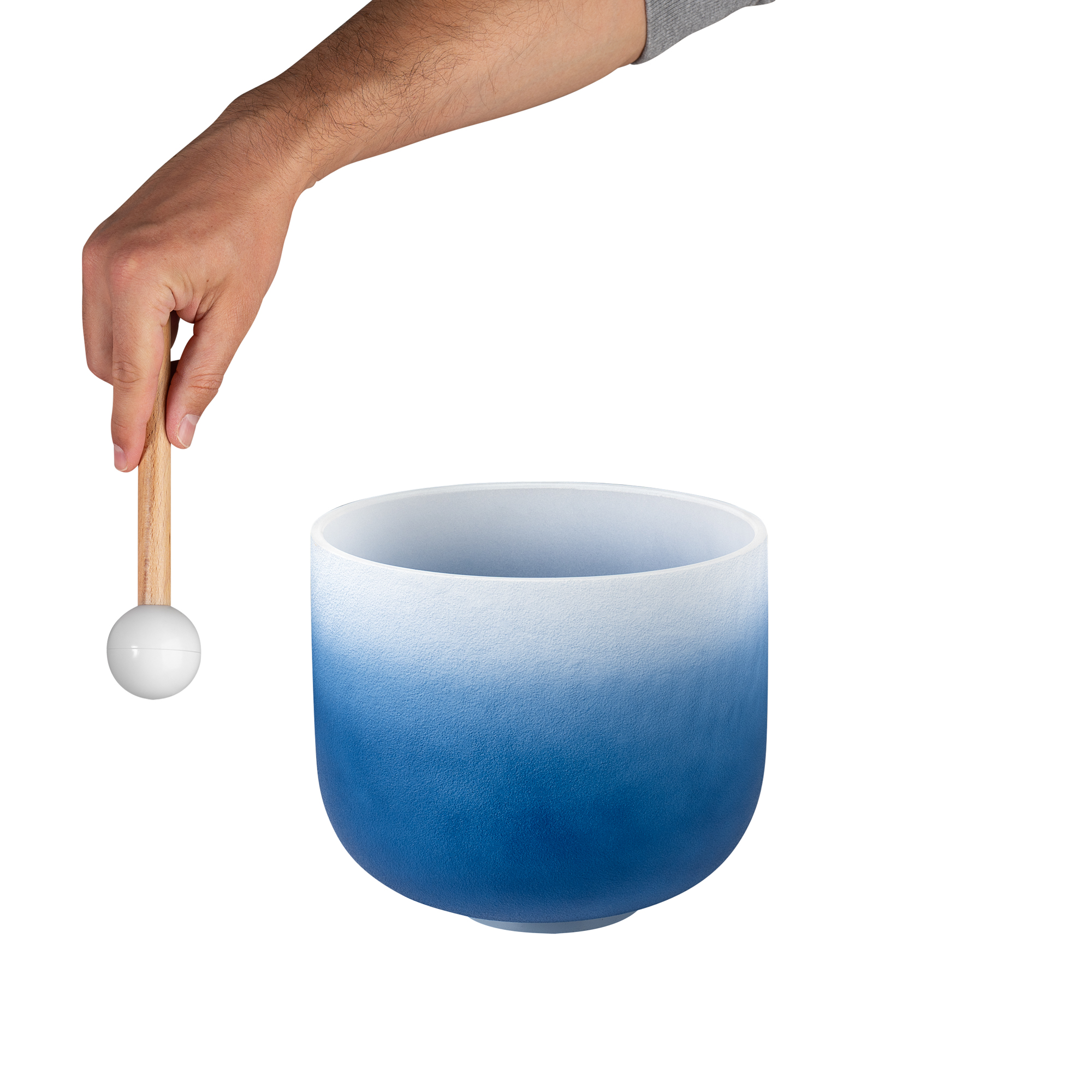 Sela Crystal Singing Bowl Chakra 9" - Indigo, Third Eye, A (432 Hz)