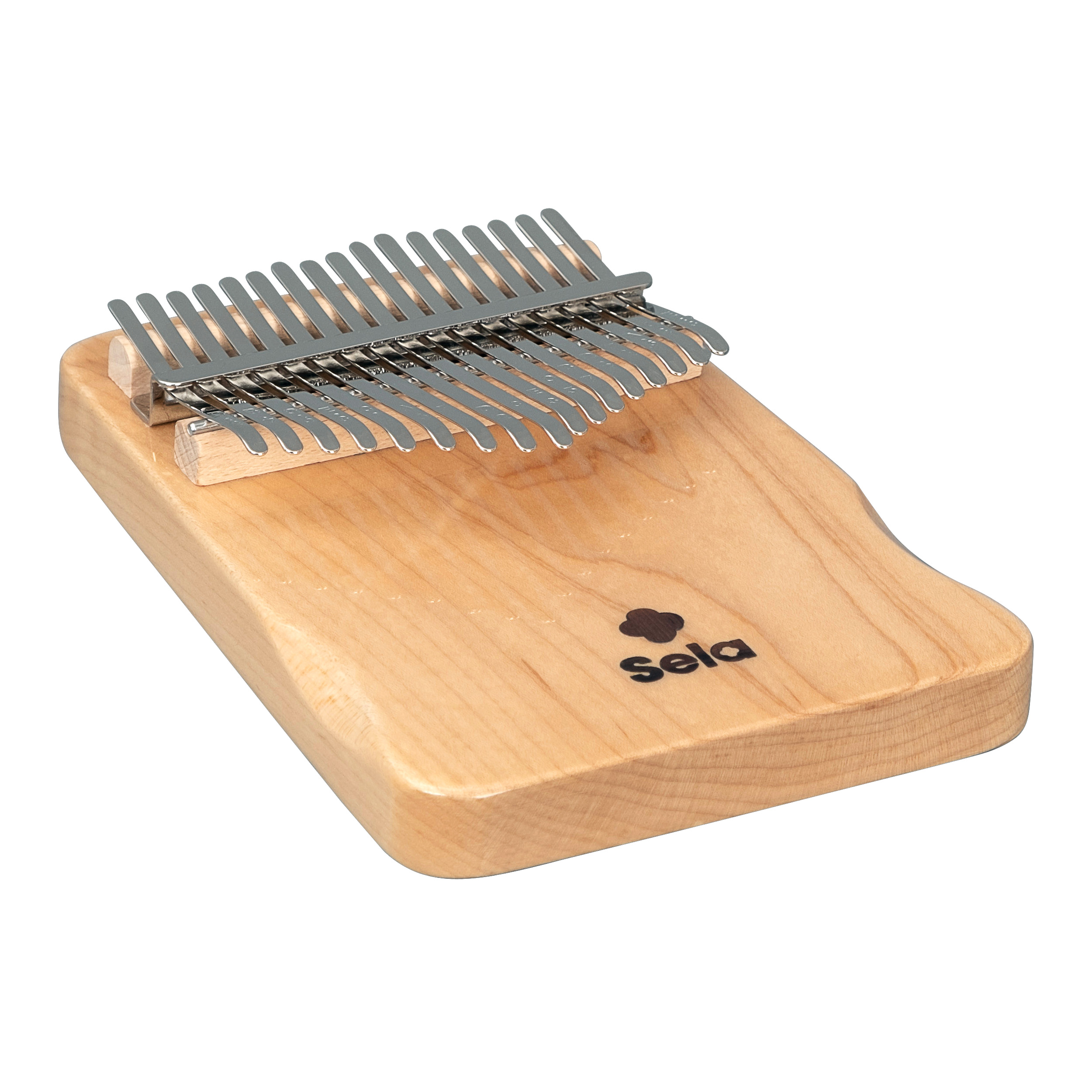 Sela Kalimba 17 Solid Ahorn