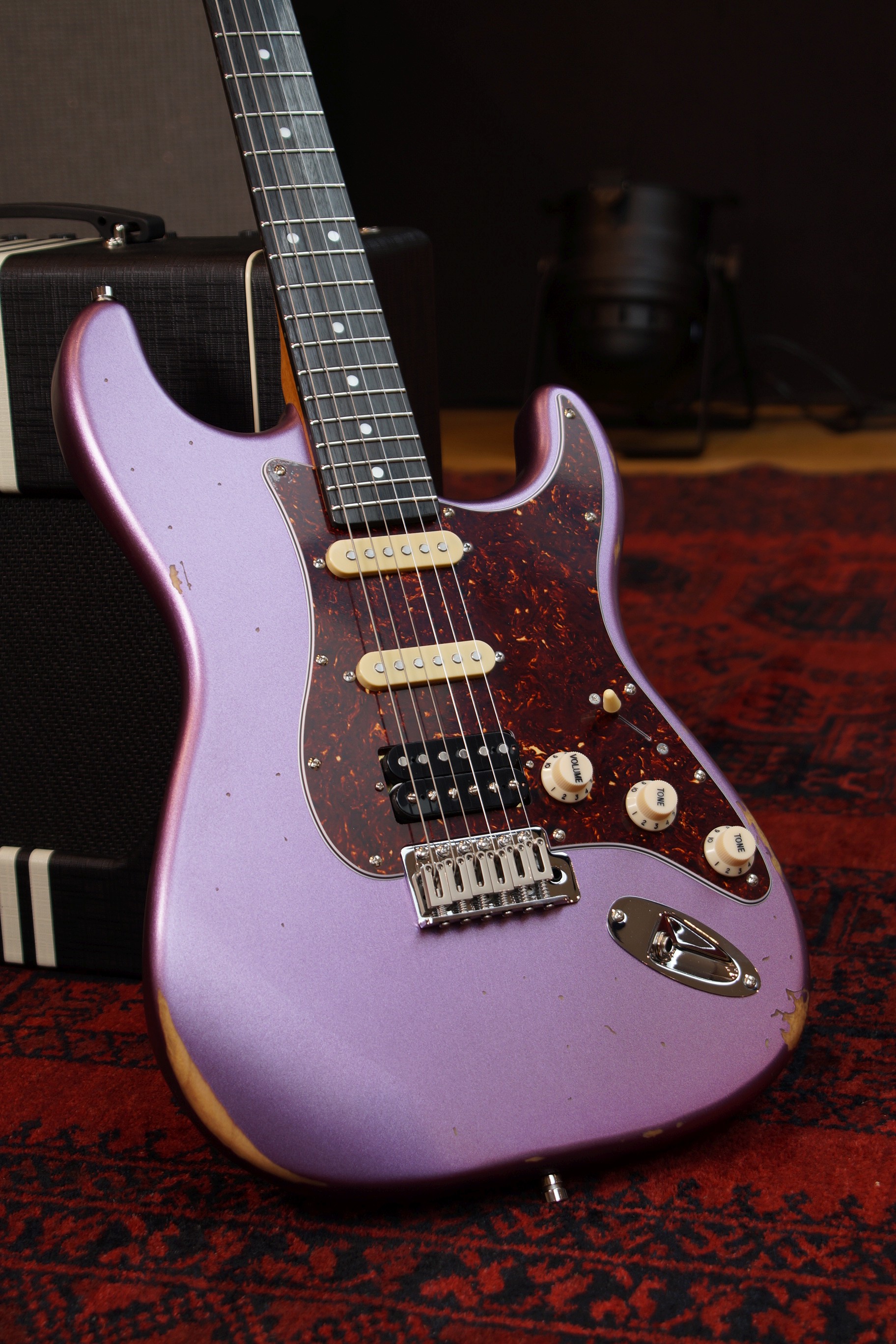 Patina Guitars PS-7 PP R Purple Relic