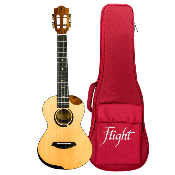 Flight Ukulele Victoria Concert CEQ-A mit Tasche