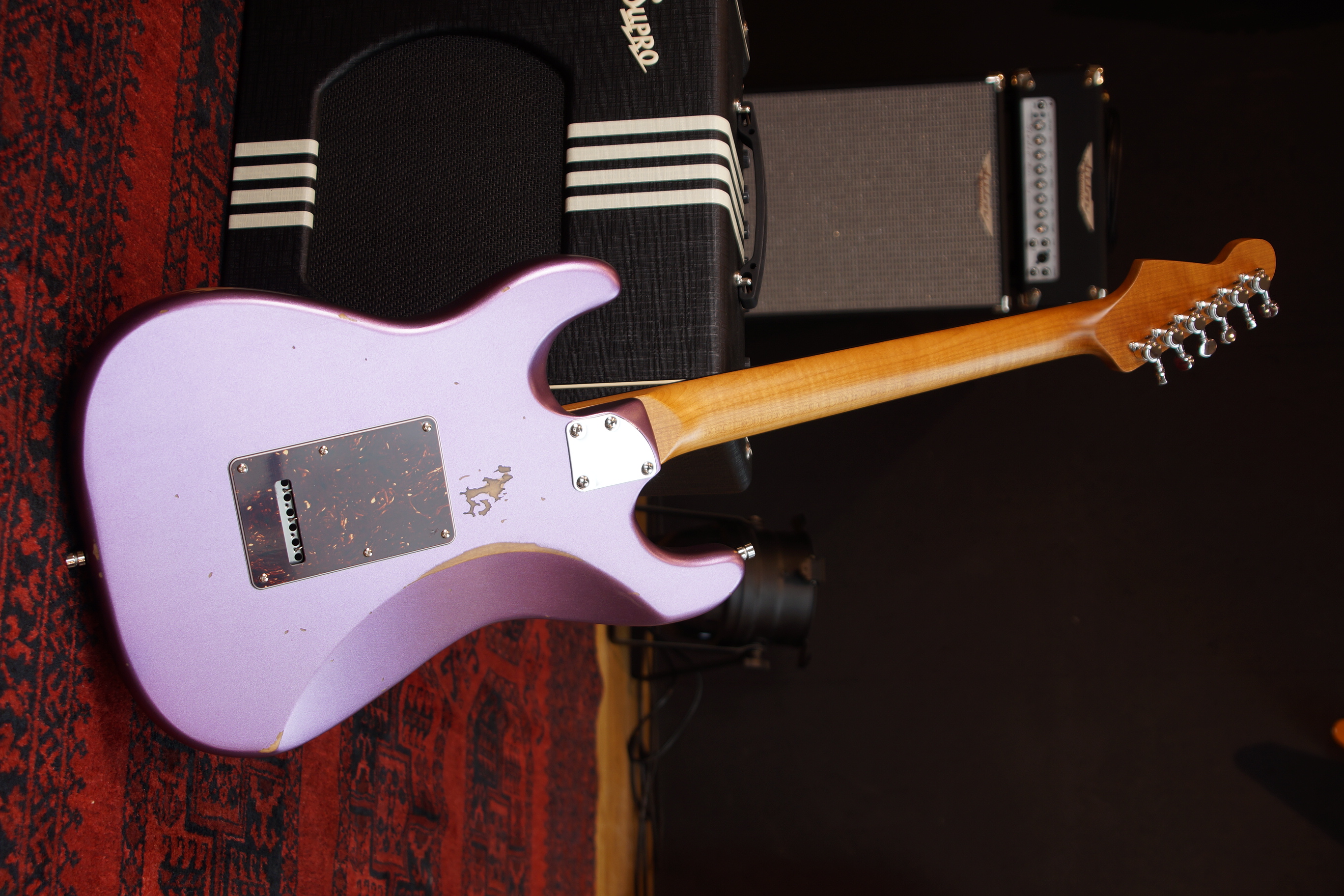 Patina Guitars PS-7 PP R Purple Relic