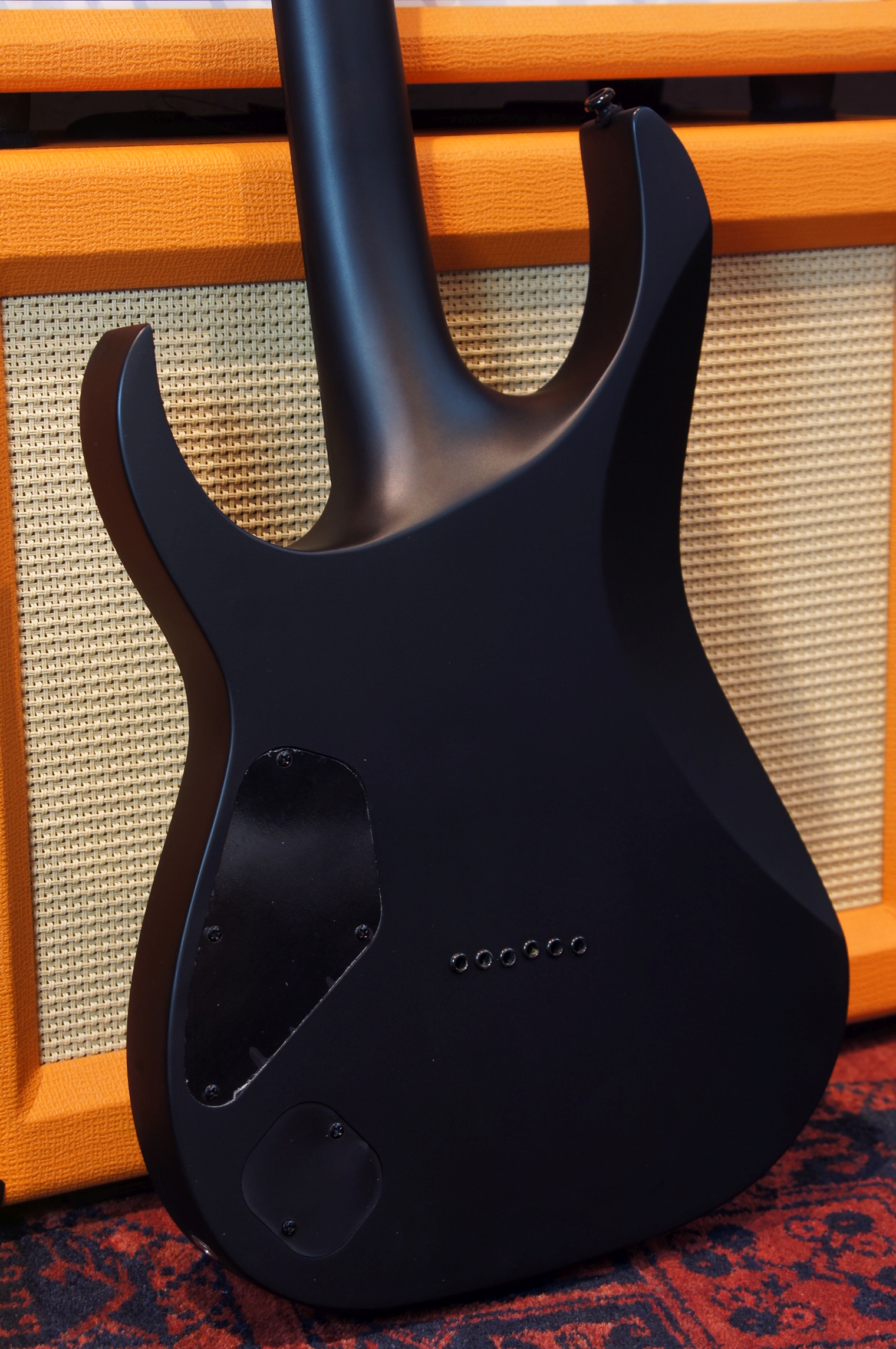 IBANEZ Iron Label RGRT 6-Str Black Flat - B-Stock