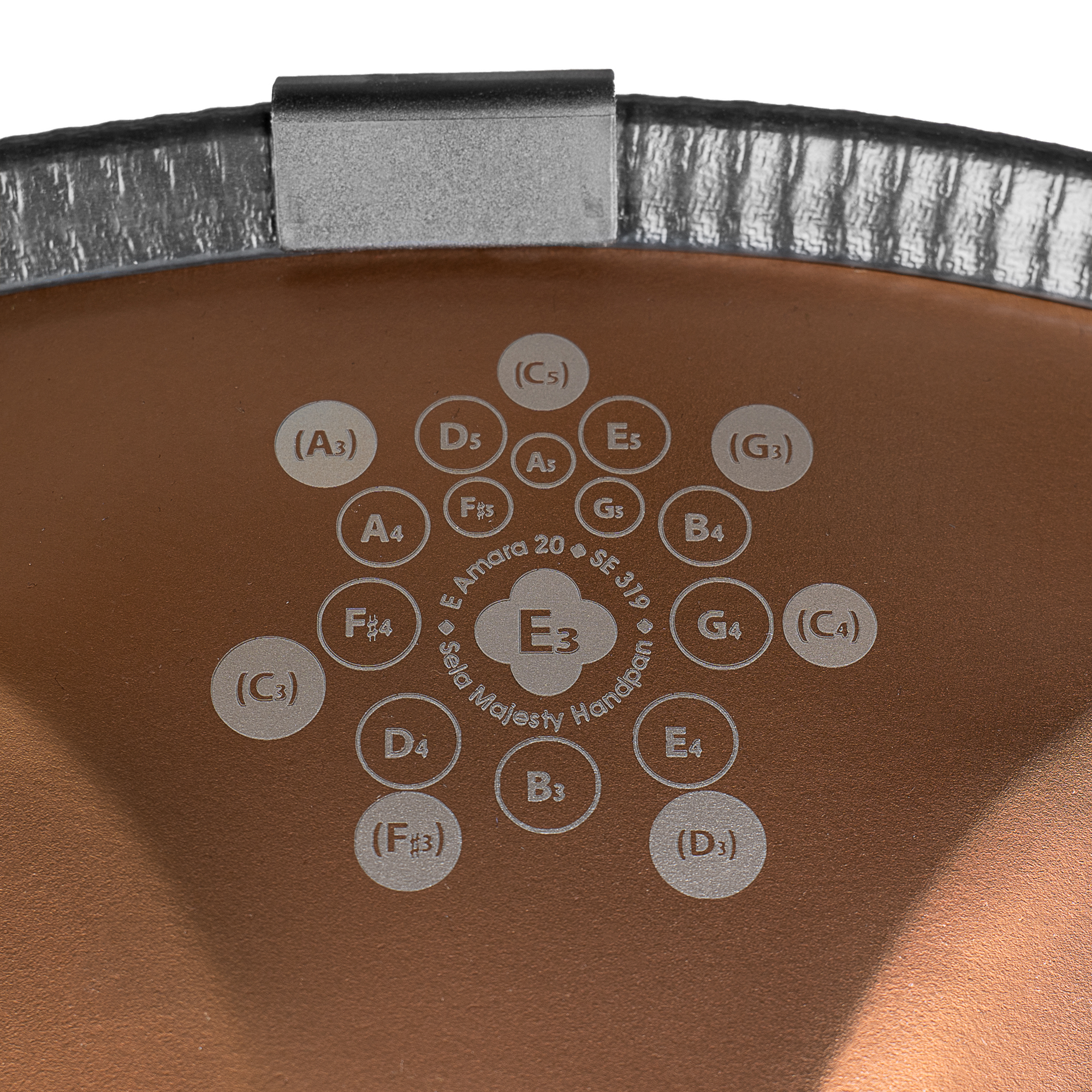 Sela SE-319 Majesty Handpan E Amara 20 (13+7) Stainless Steel