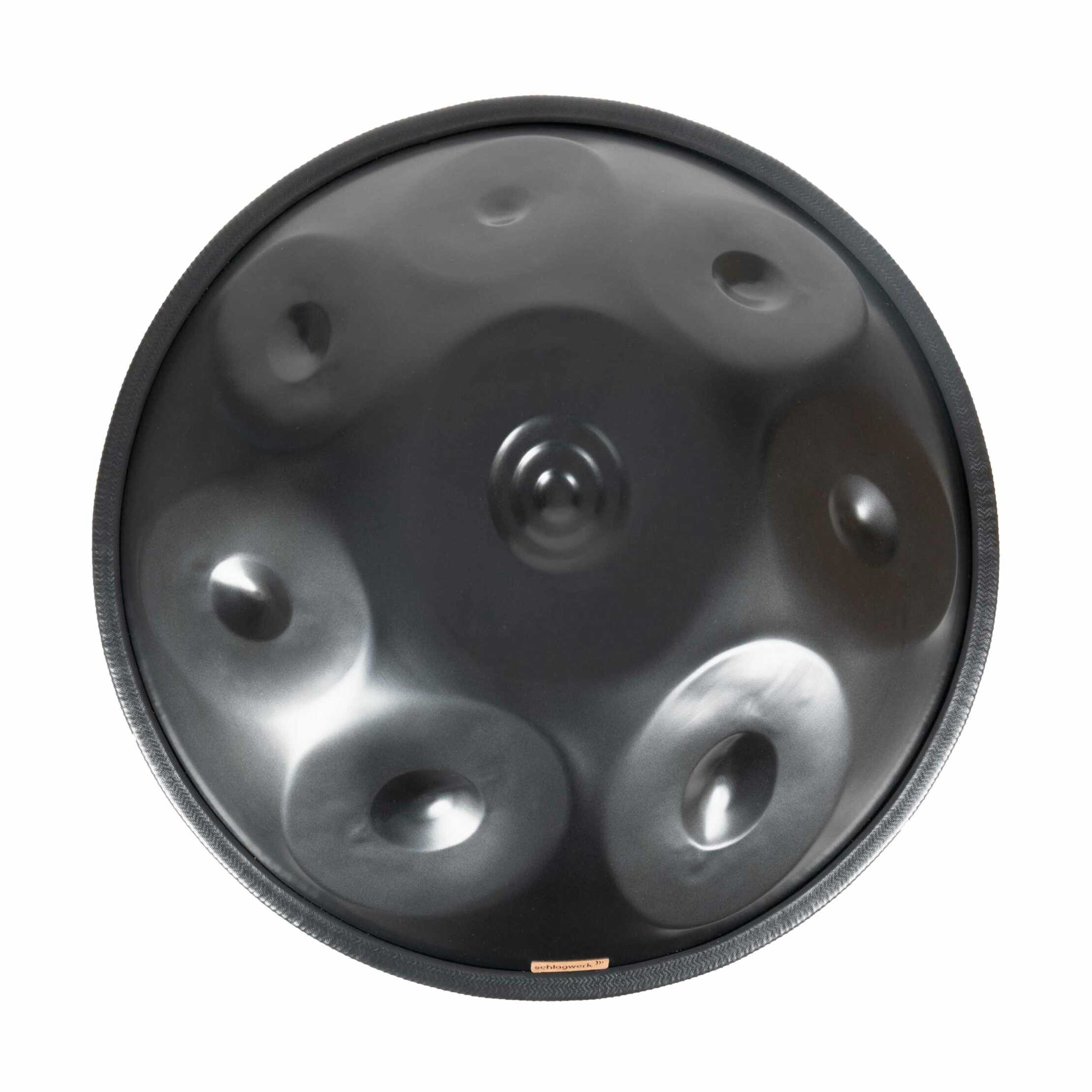 Schlagwerk Handpan 432Hz E-Moll Equinox E/G,B,C,D,E,F",G inclusive Tasche