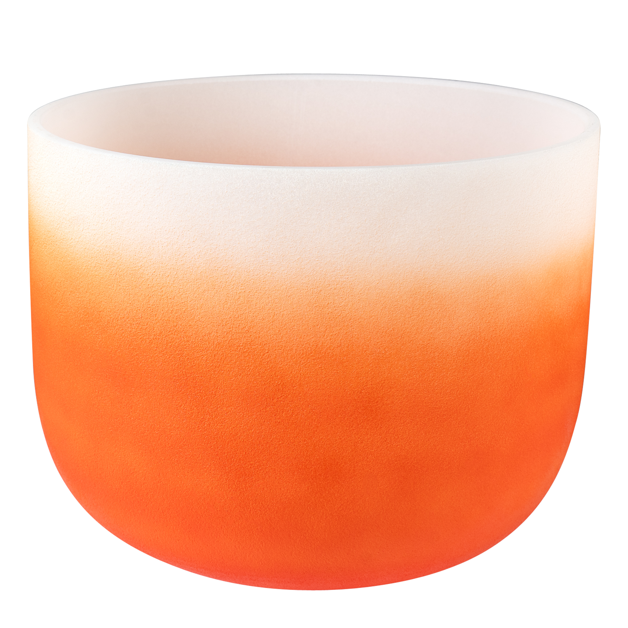 Sela Crystal Singing Bowl Chakra 13" - Orange, Sacral, D (432 Hz)
