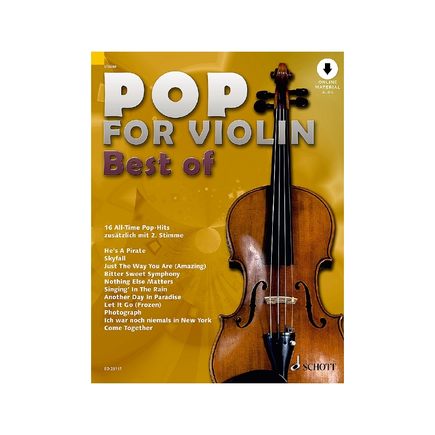 Pop for Violin - Best of (+Online Audio)