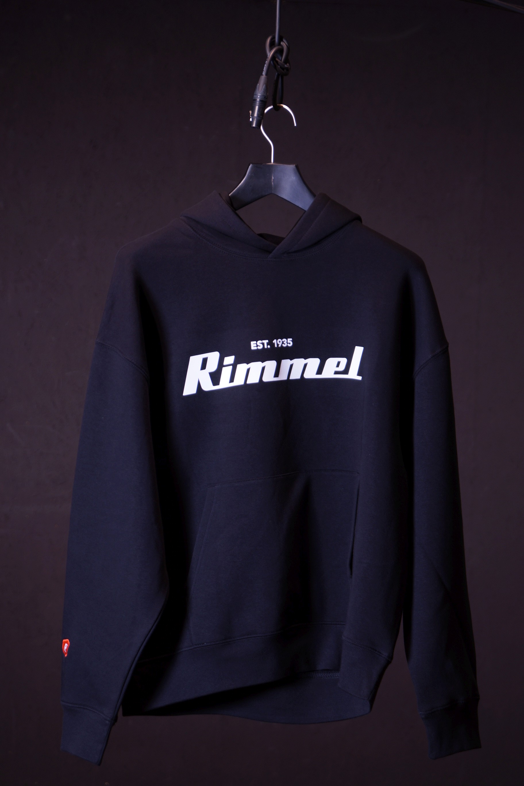 Rimmel - Hoodie Black Logo Basic - L