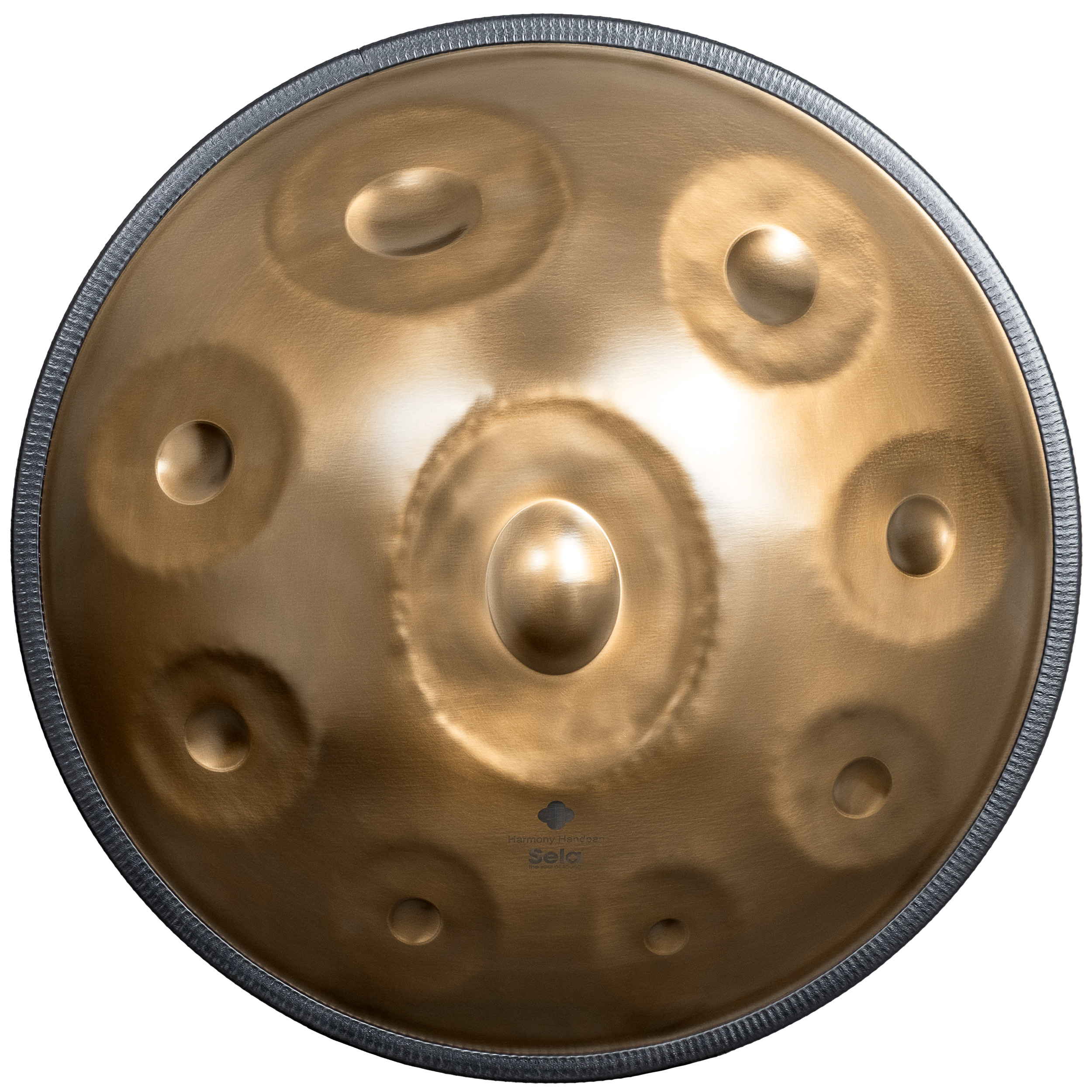SELA SE 300 Harmony Handpan Bb2 Amara 9 - Stainless Steel