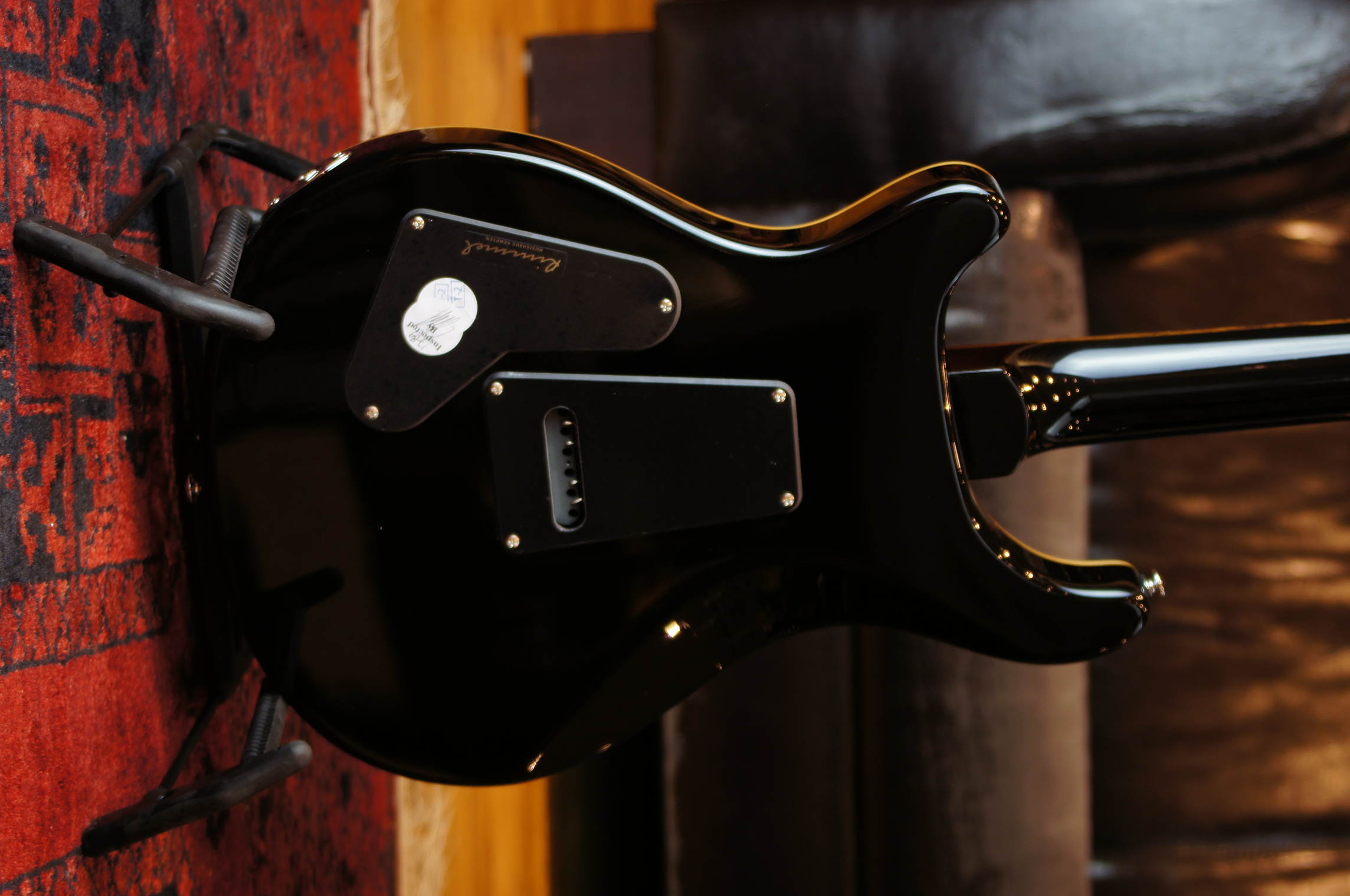 PRS SE Custom 24 - Black Gold Burst