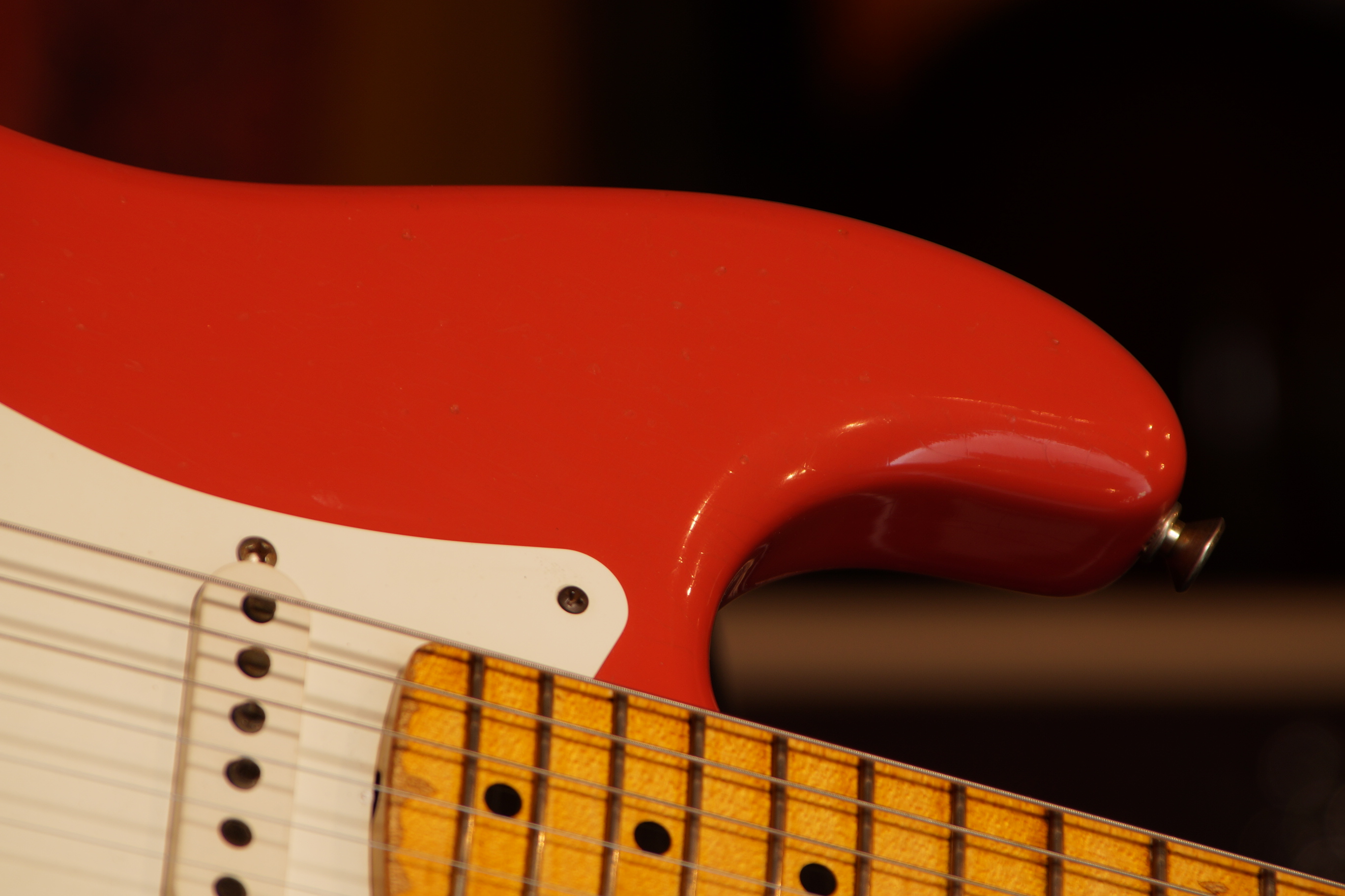 Fender Custom Shop Stratocaster 1956 Fiesta Red Relic BJ.2013 Gebraucht