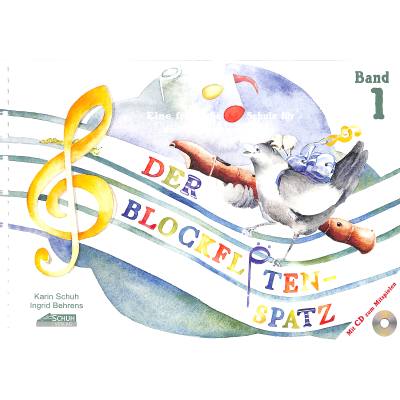 Der Blockflötenspatz Band 1 (+CD)