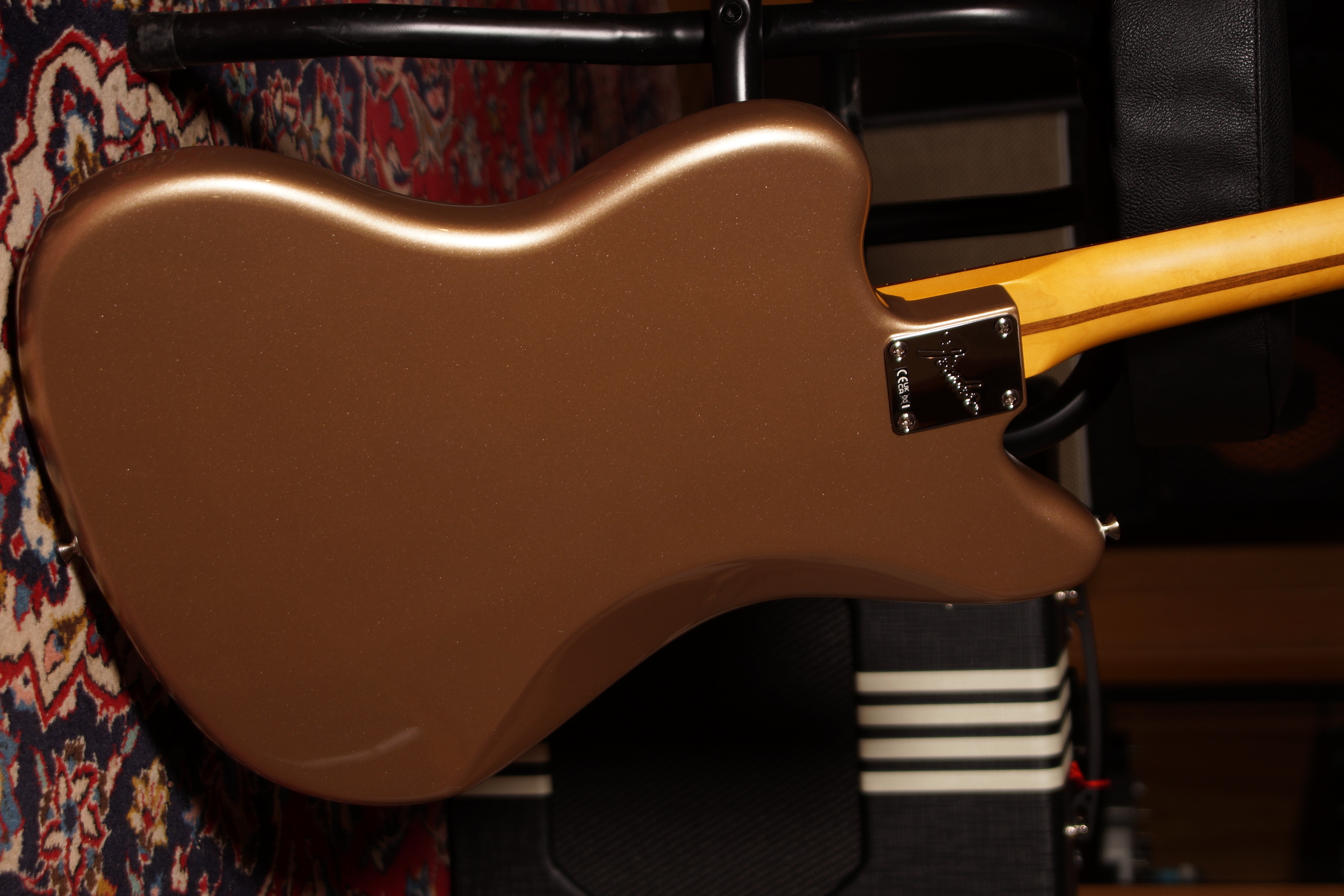 Fender Jazzmaster American Professional Classic Firemist Gold