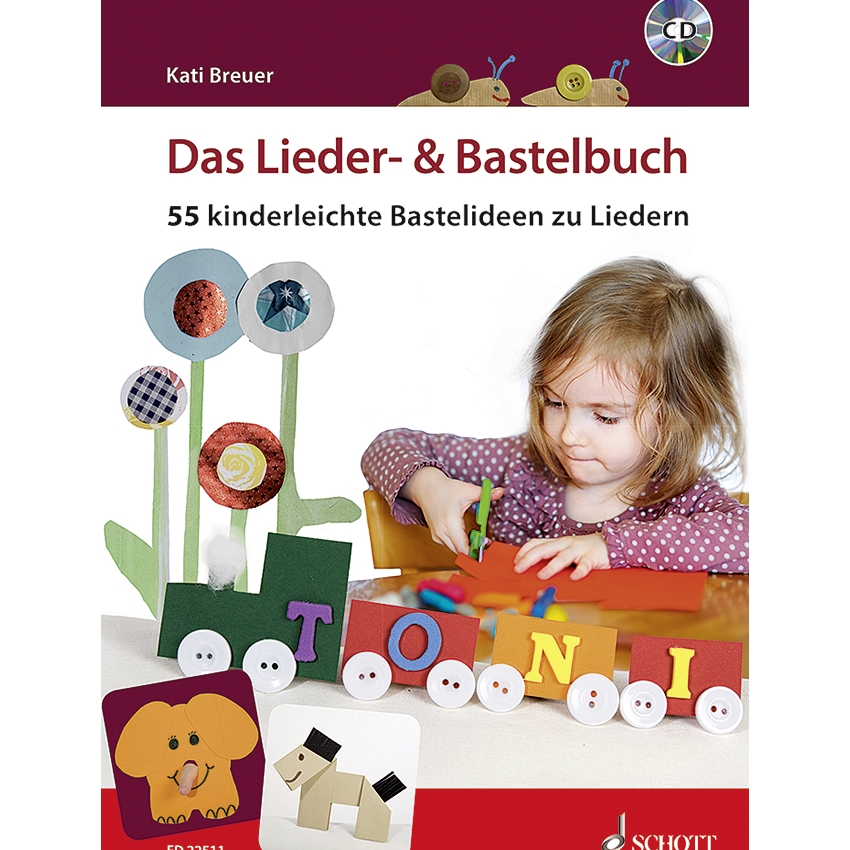 Das Lieder- & Bastelbuch (+CD)