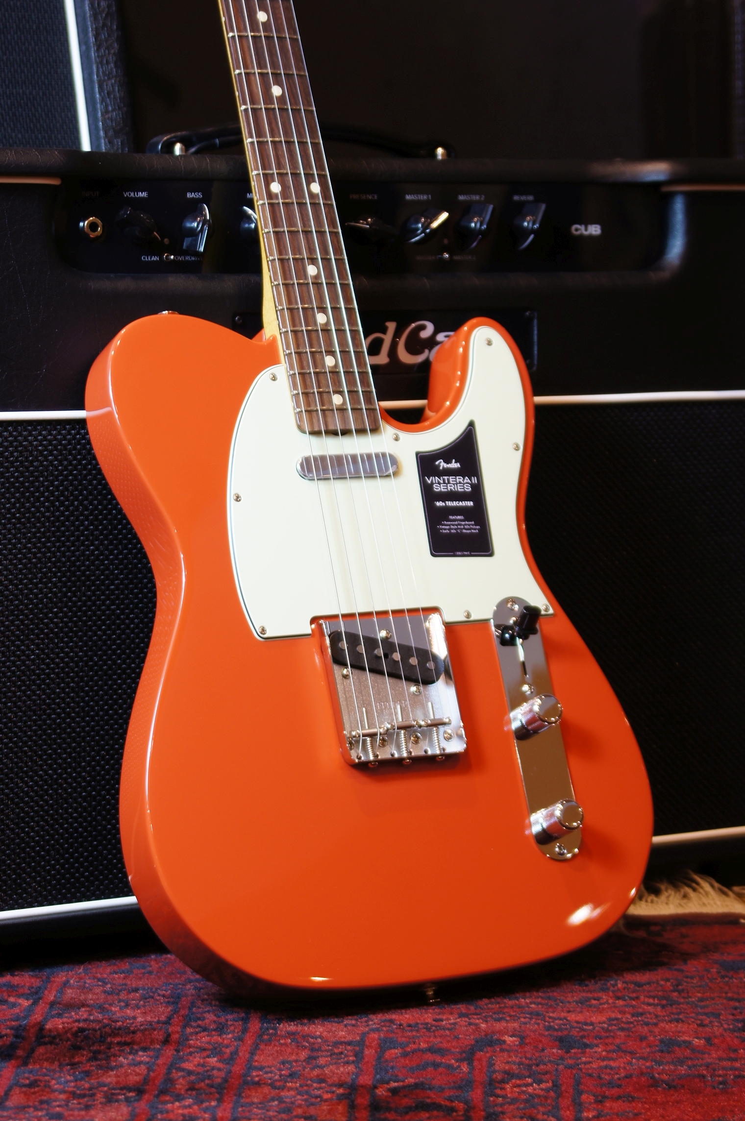 Fender Vintera II '60s Telecaster Rosewood Fingerboard Fiesta Red