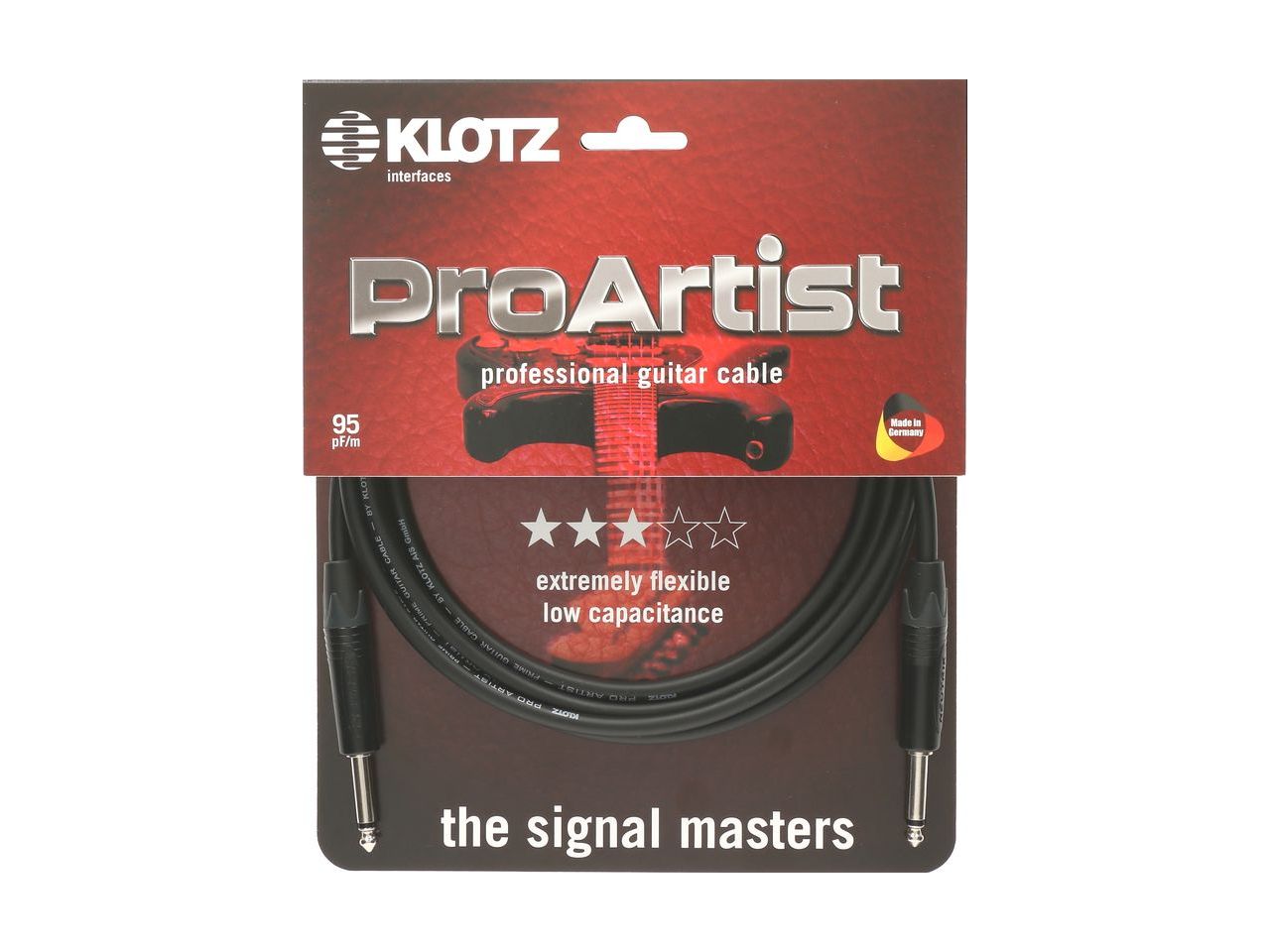 Klotz PRO ARTIST Instrumentenkabel 9m