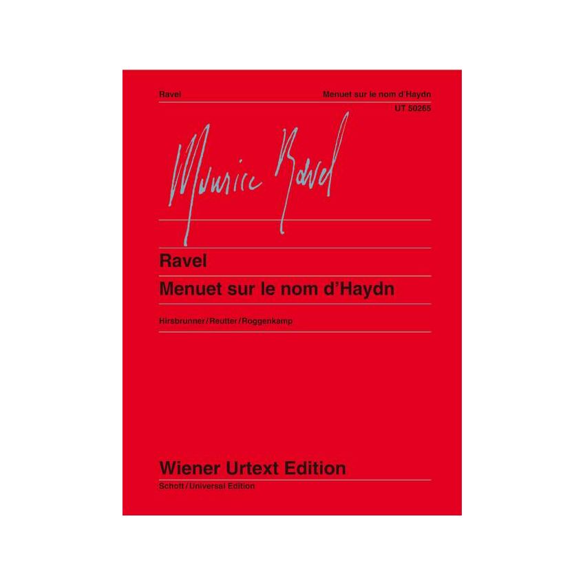 Ravel - Menuet sur le nom d'Haydn