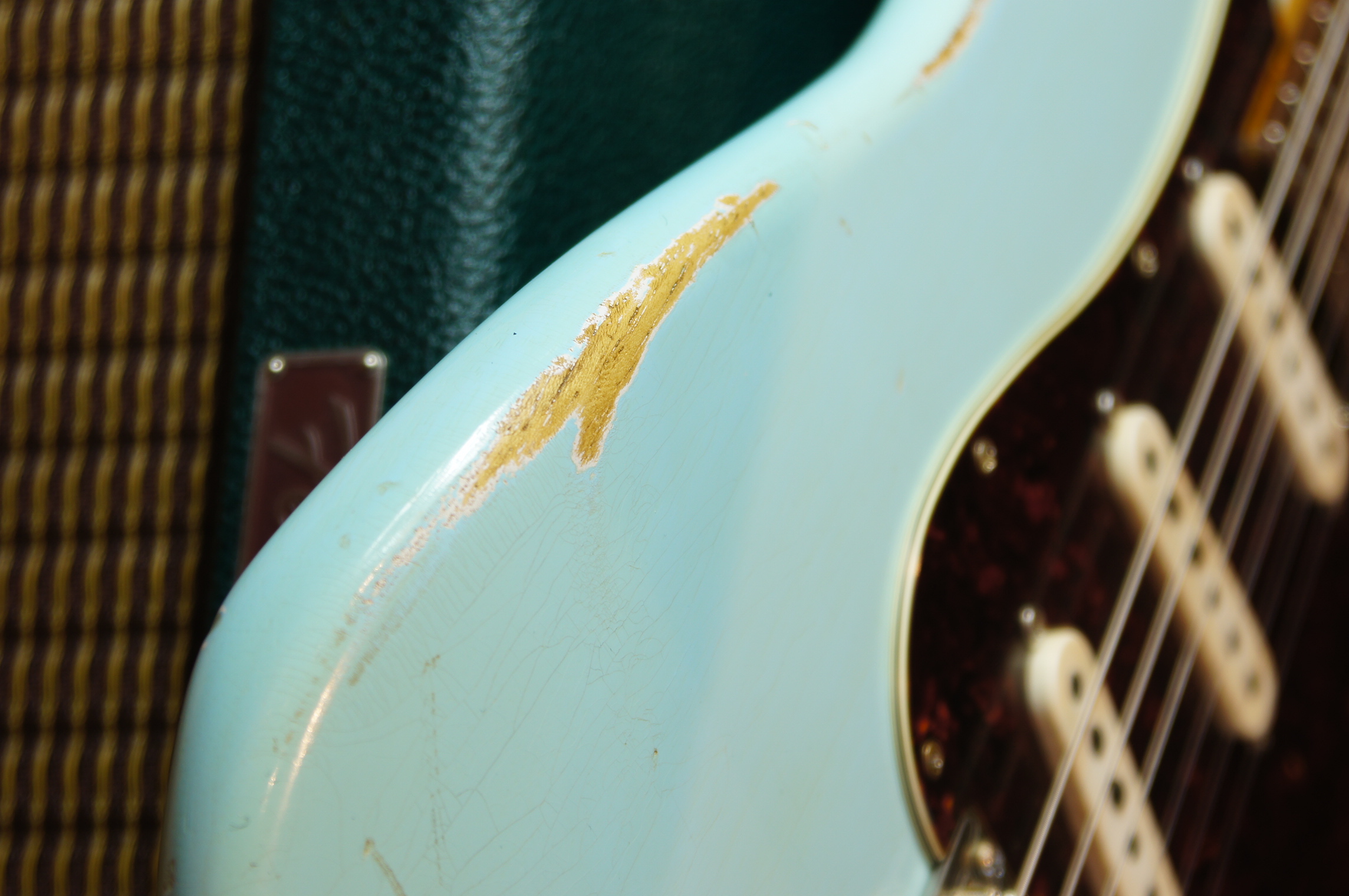 Atkin Electric S-63 The Sixty-Three aged Nitro Sonic Blue