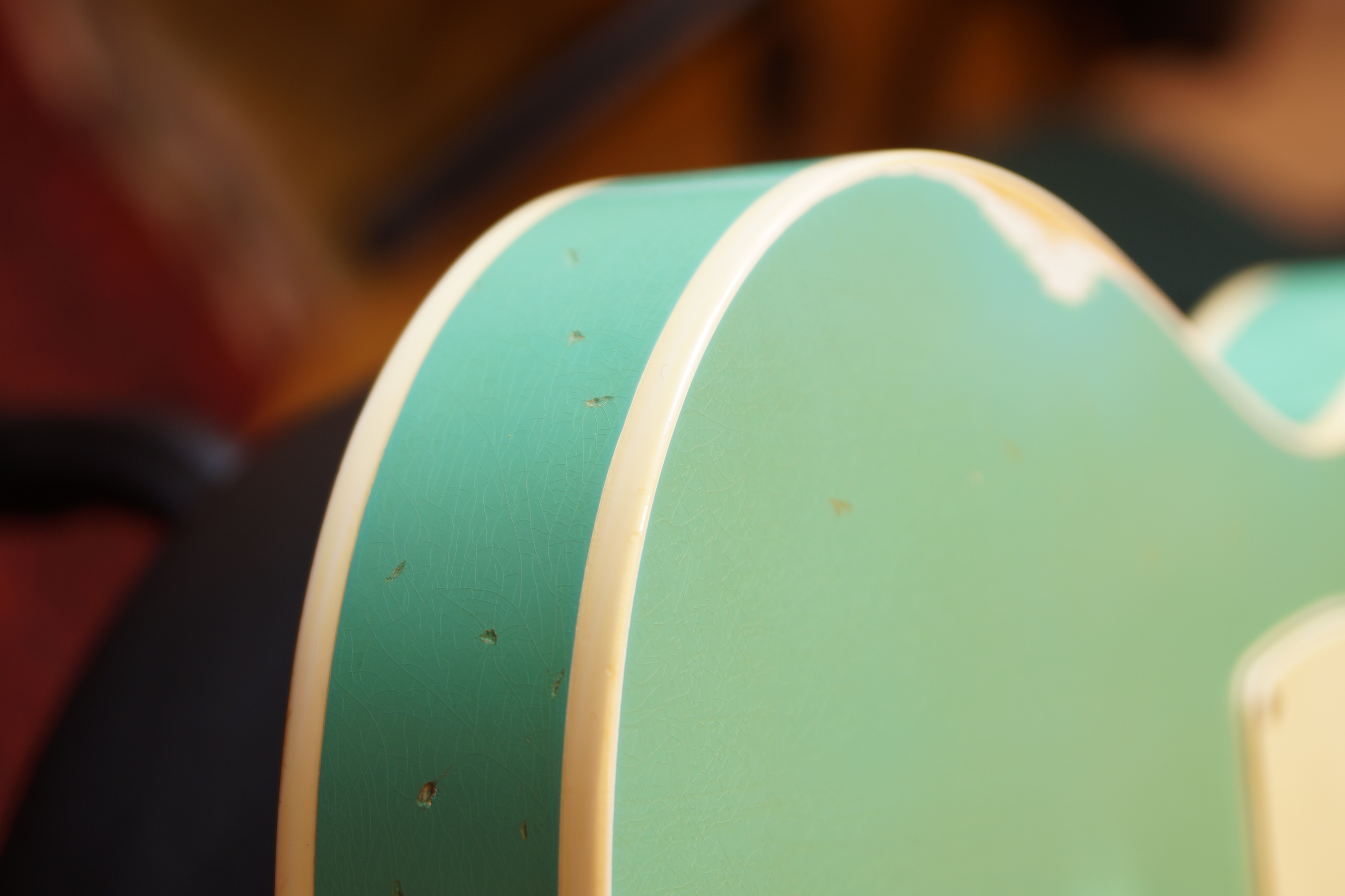 Atkin Electric T-68 The Sixty-Eight aged Nitro Seafoam Green