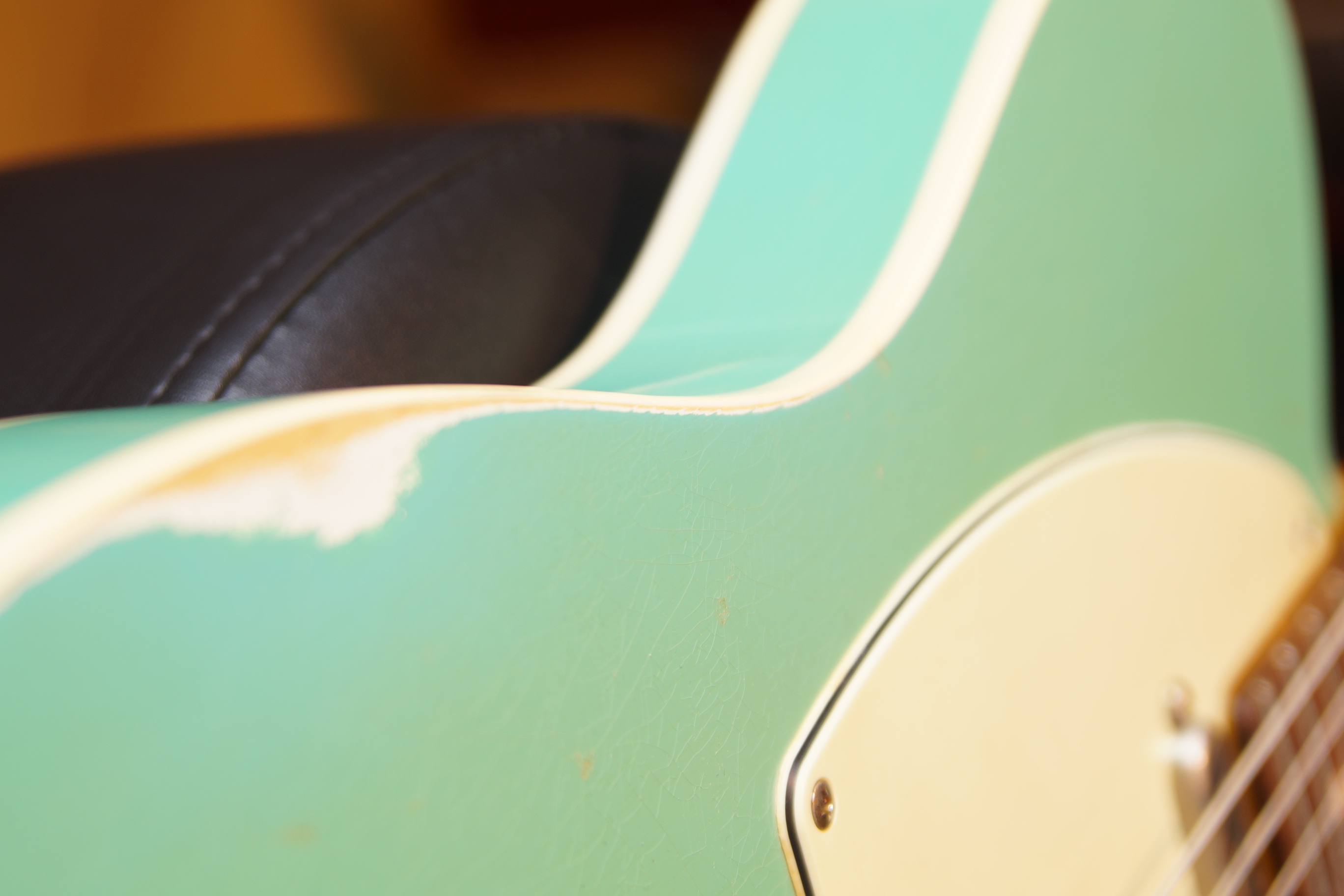 Atkin Electric T-68 The Sixty-Eight aged Nitro Seafoam Green