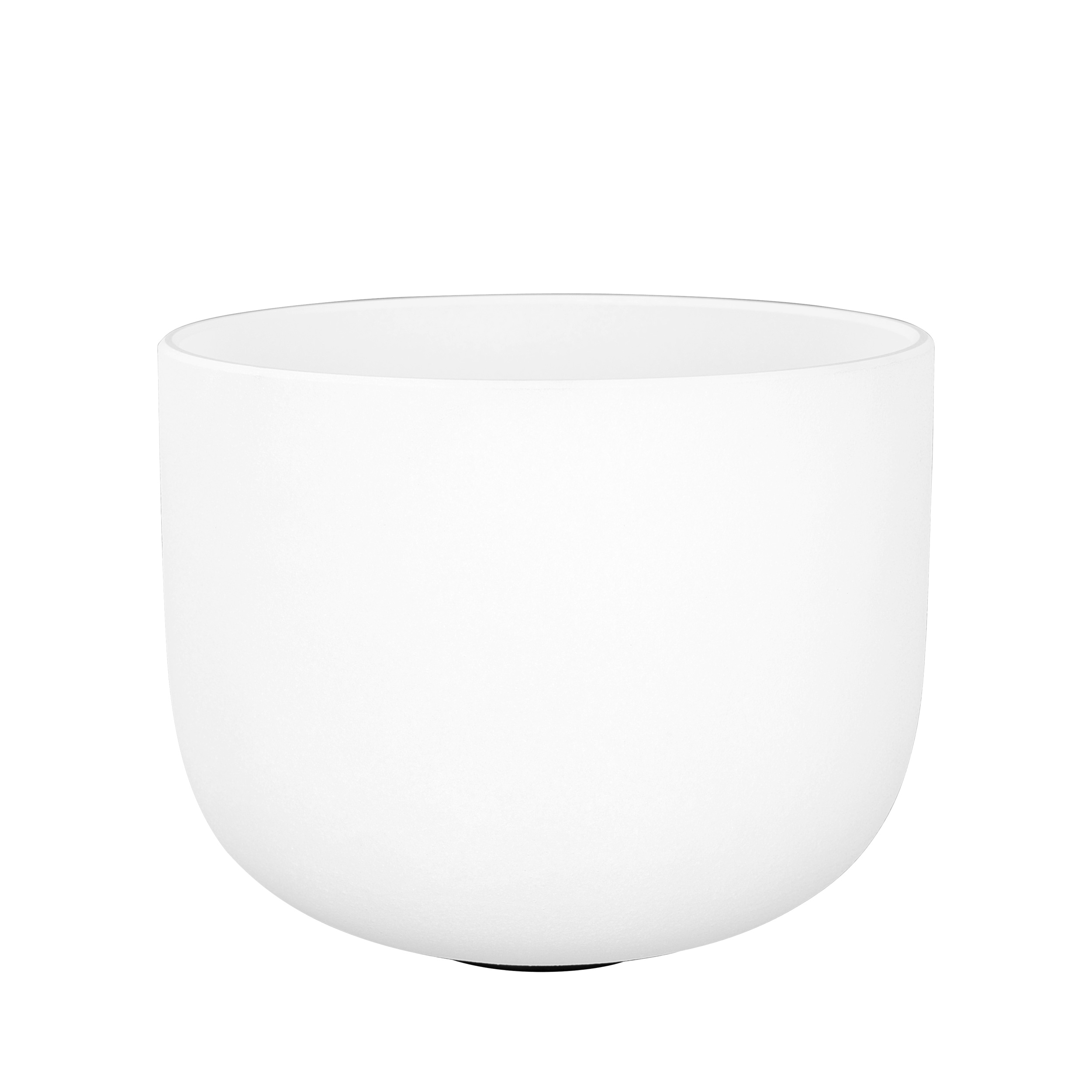 Sela 12" Crystal Singing Bowl Frosted 440 Hz in E