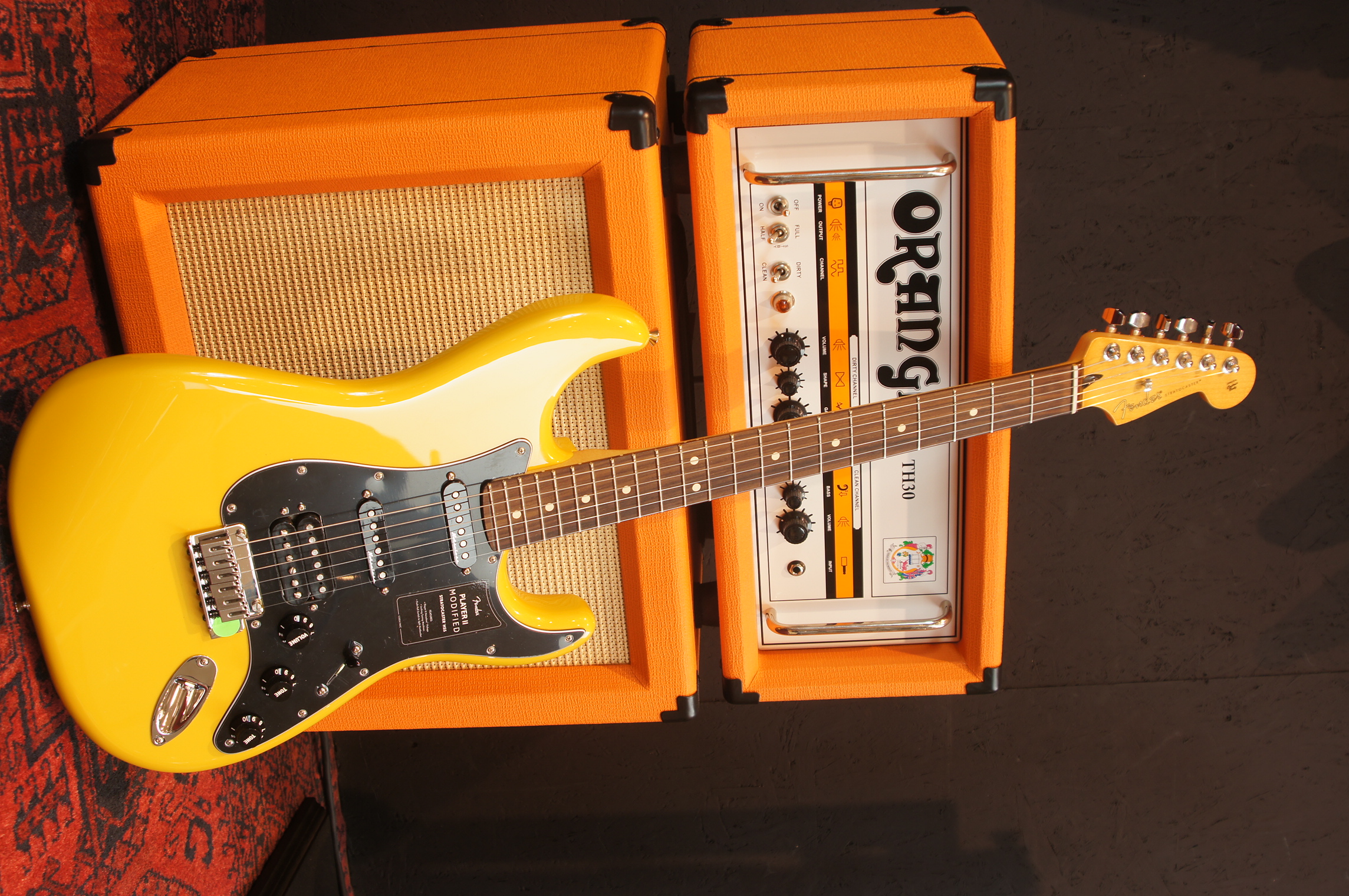 Fender Player II Modified Stratocaster® HSS, Rosewood Fingerboard, Sunshine Yellow